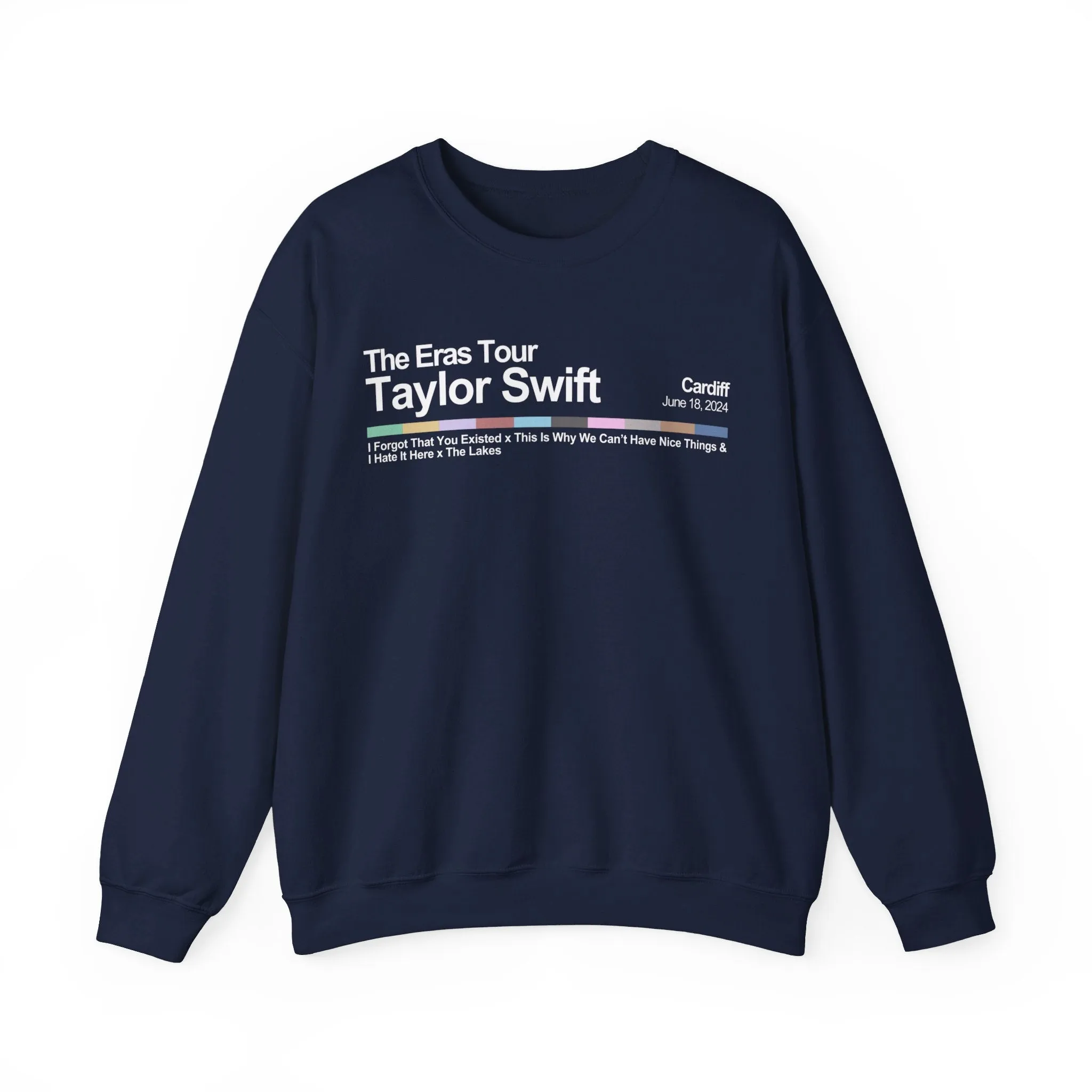 Cardiff Night 1 Crewneck Sweatshirt sold by Rose Blush Studio