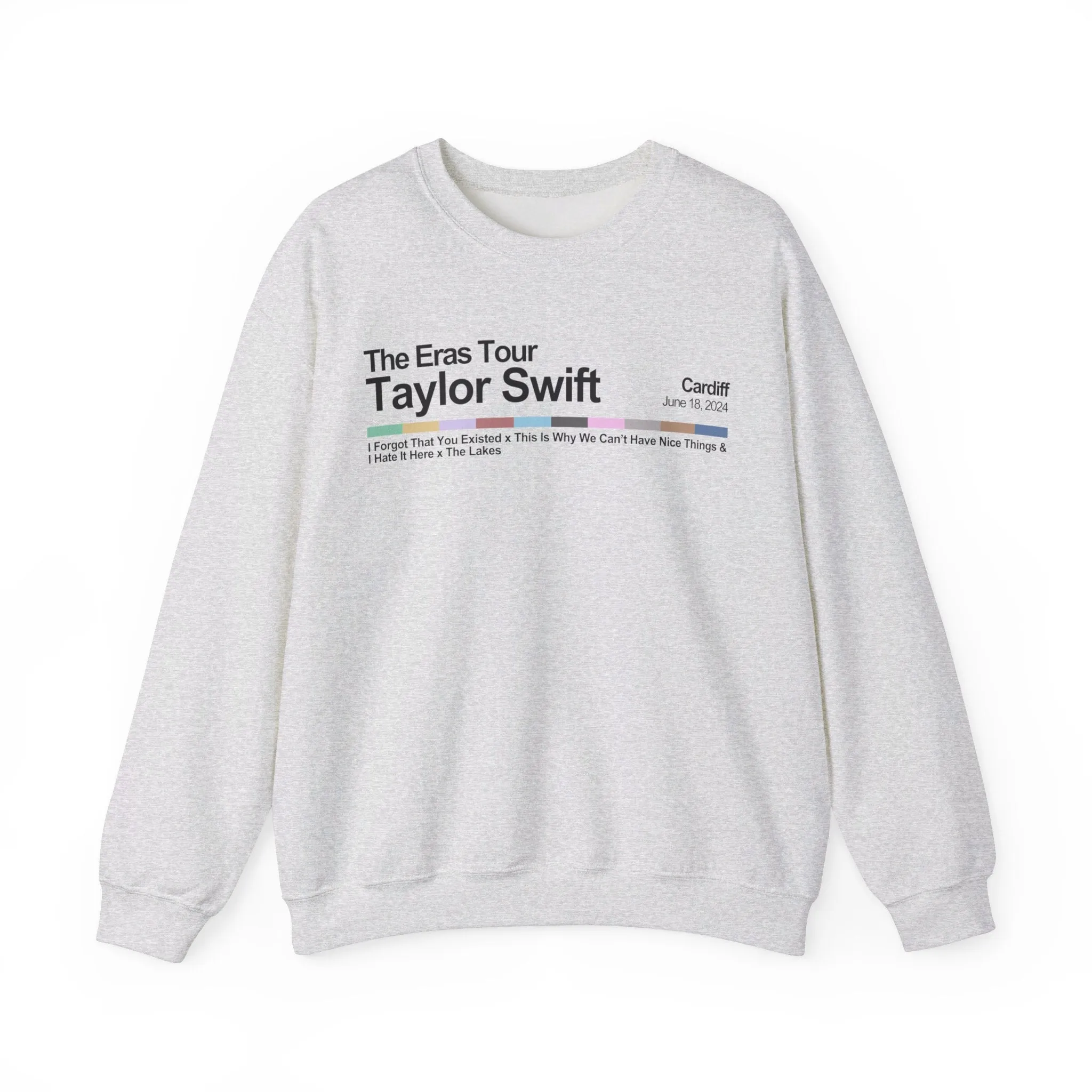 Cardiff Night 1 Crewneck Sweatshirt sold by Rose Blush Studio product image thumbnail 2