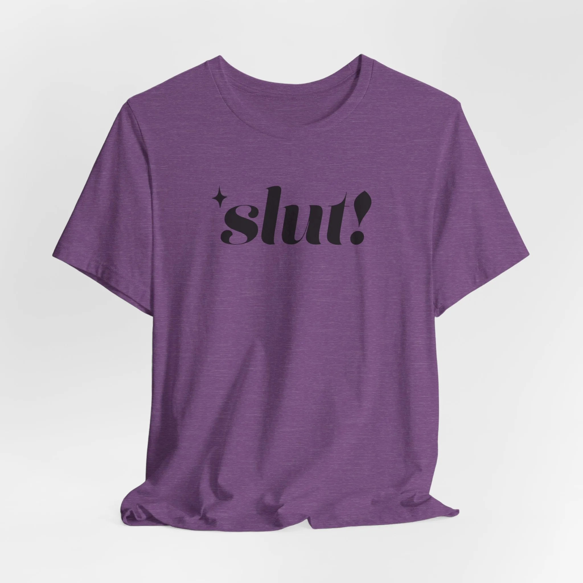 Slut! Tshirt sold by Rose Blush Studio product image thumbnail 5