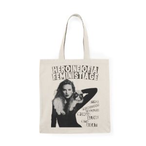 Heroine of a Feminist Age Natural Tote Bag sold by Rose Blush Studio