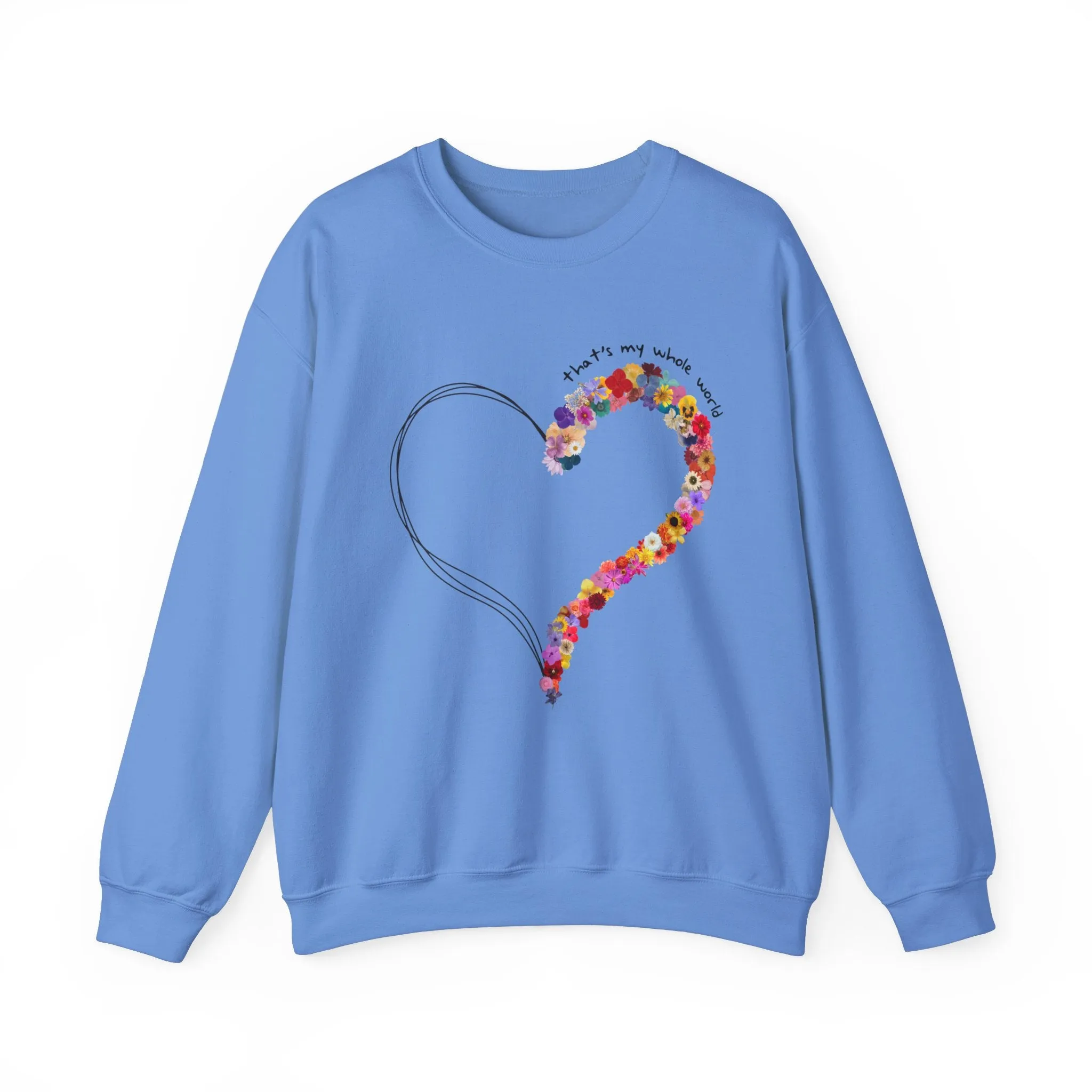 That's my Whole World Crewneck Sweatshirt sold by Rose Blush Studio product image thumbnail 3