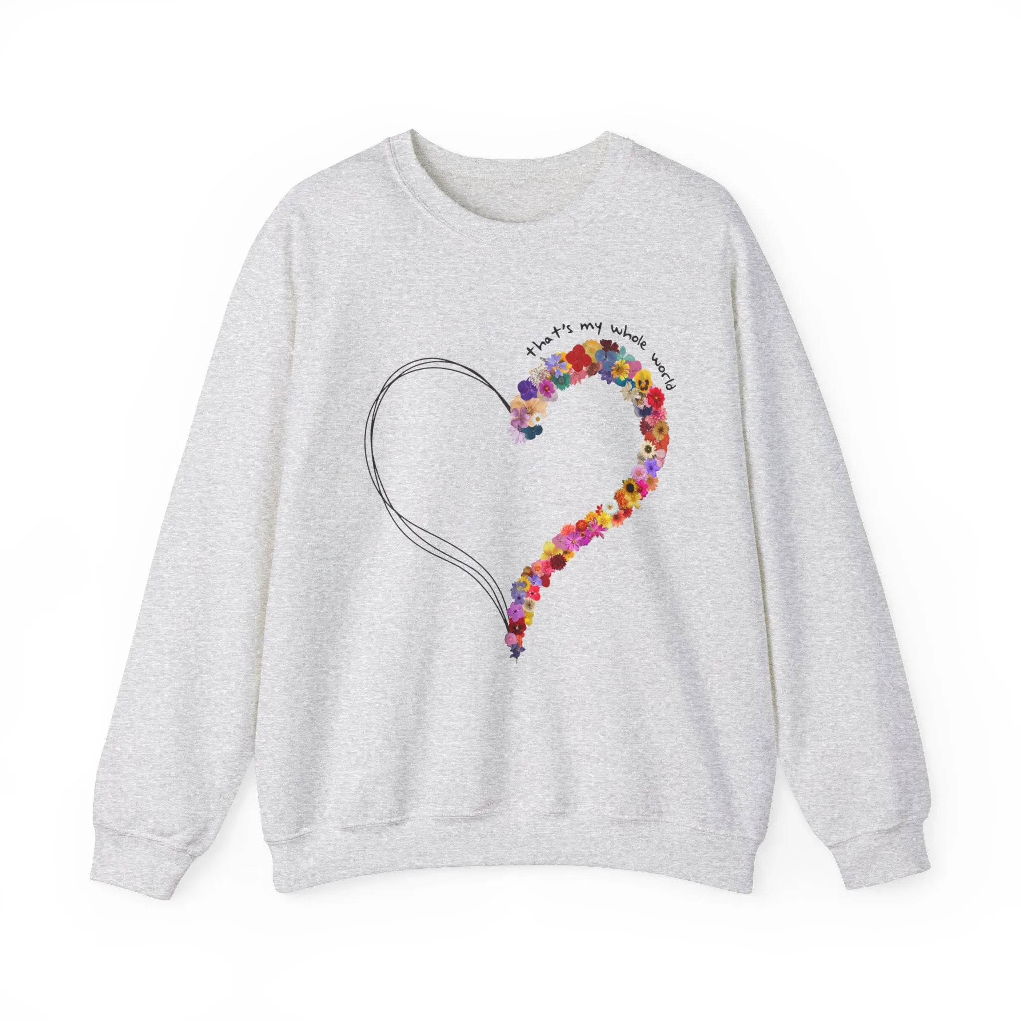 That's my Whole World Crewneck Sweatshirt sold by Rose Blush Studio product image thumbnail 2