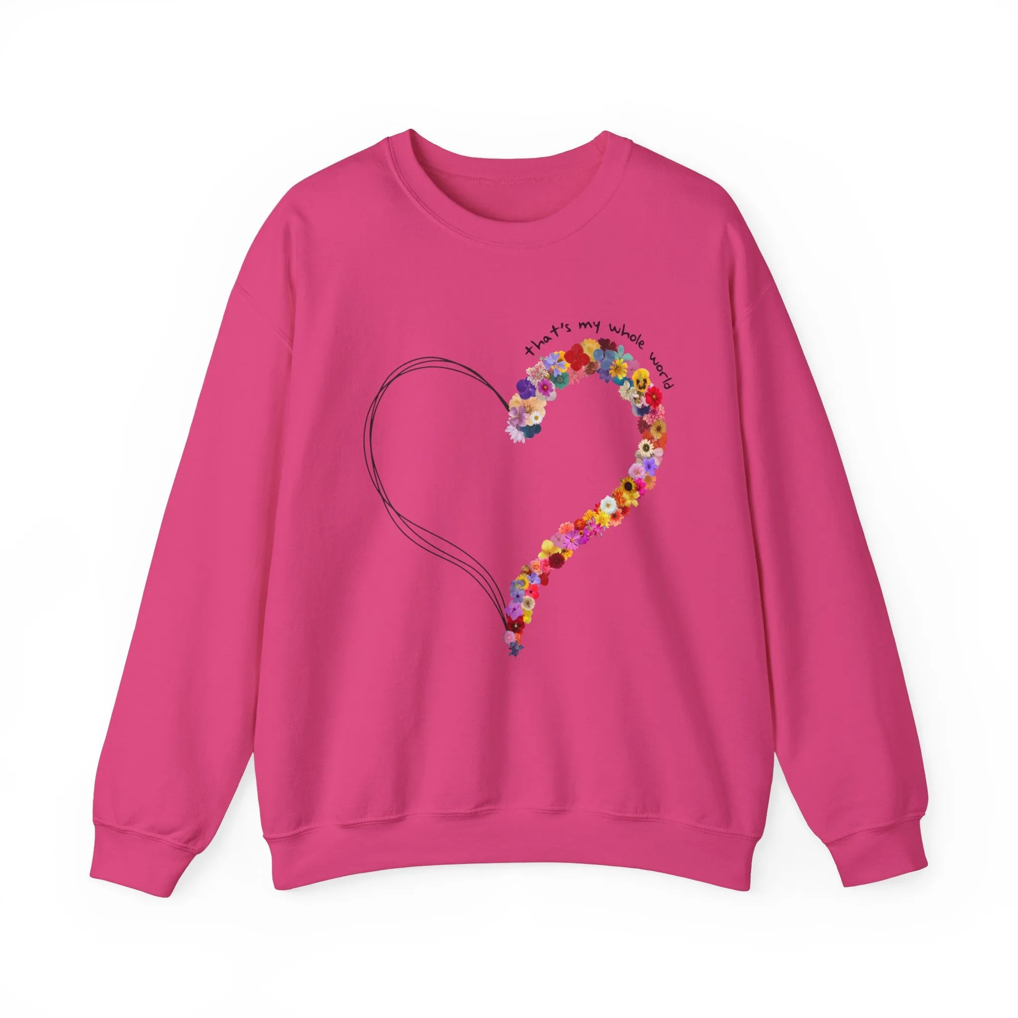 That's my Whole World Crewneck Sweatshirt sold by Rose Blush Studio product image thumbnail 4