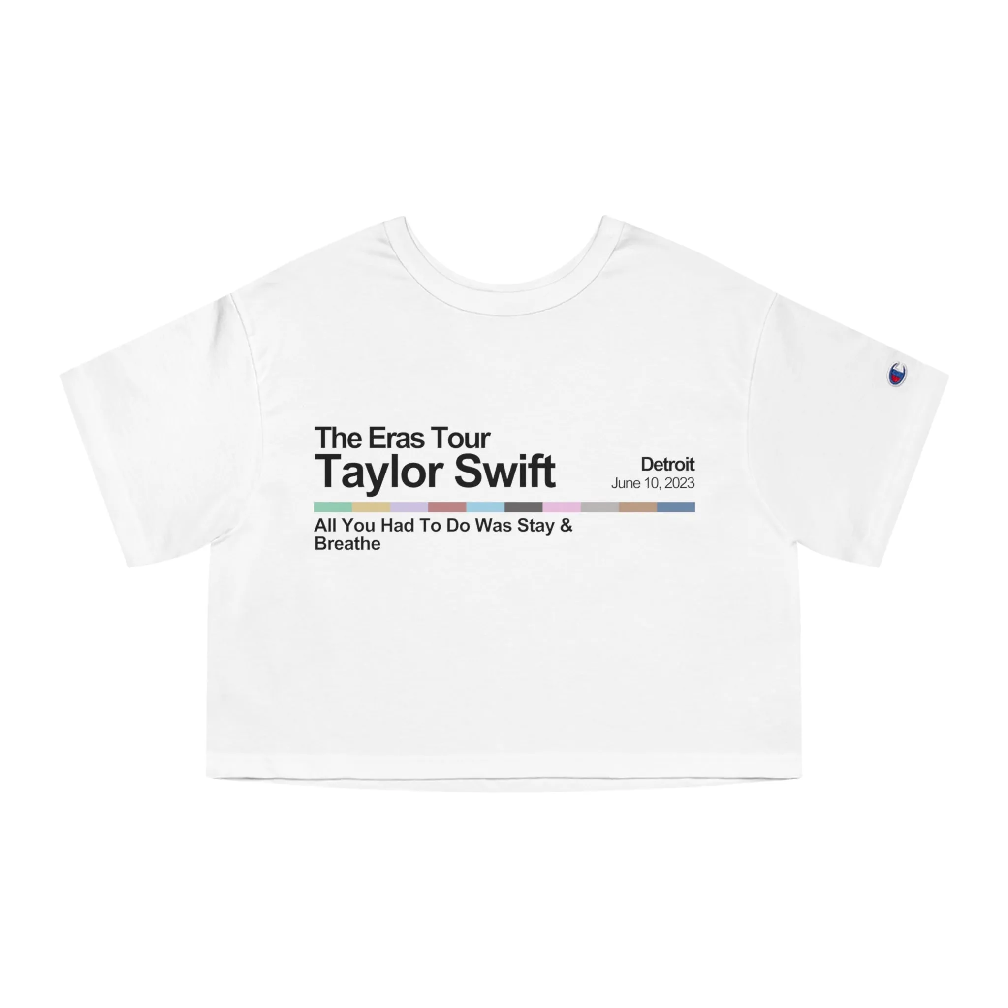 Detroit Night 2 Cropped T-Shirt sold by Rose Blush Studio product image thumbnail 5