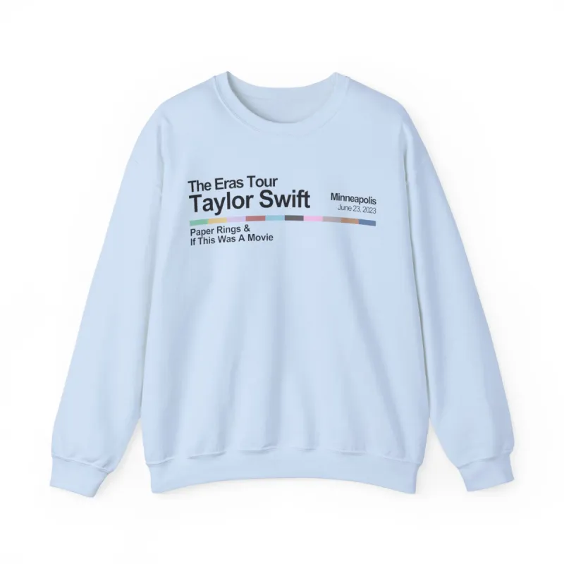 Minneapolis Night 1 Crewneck Sweatshirt sold by Rose Blush Studio