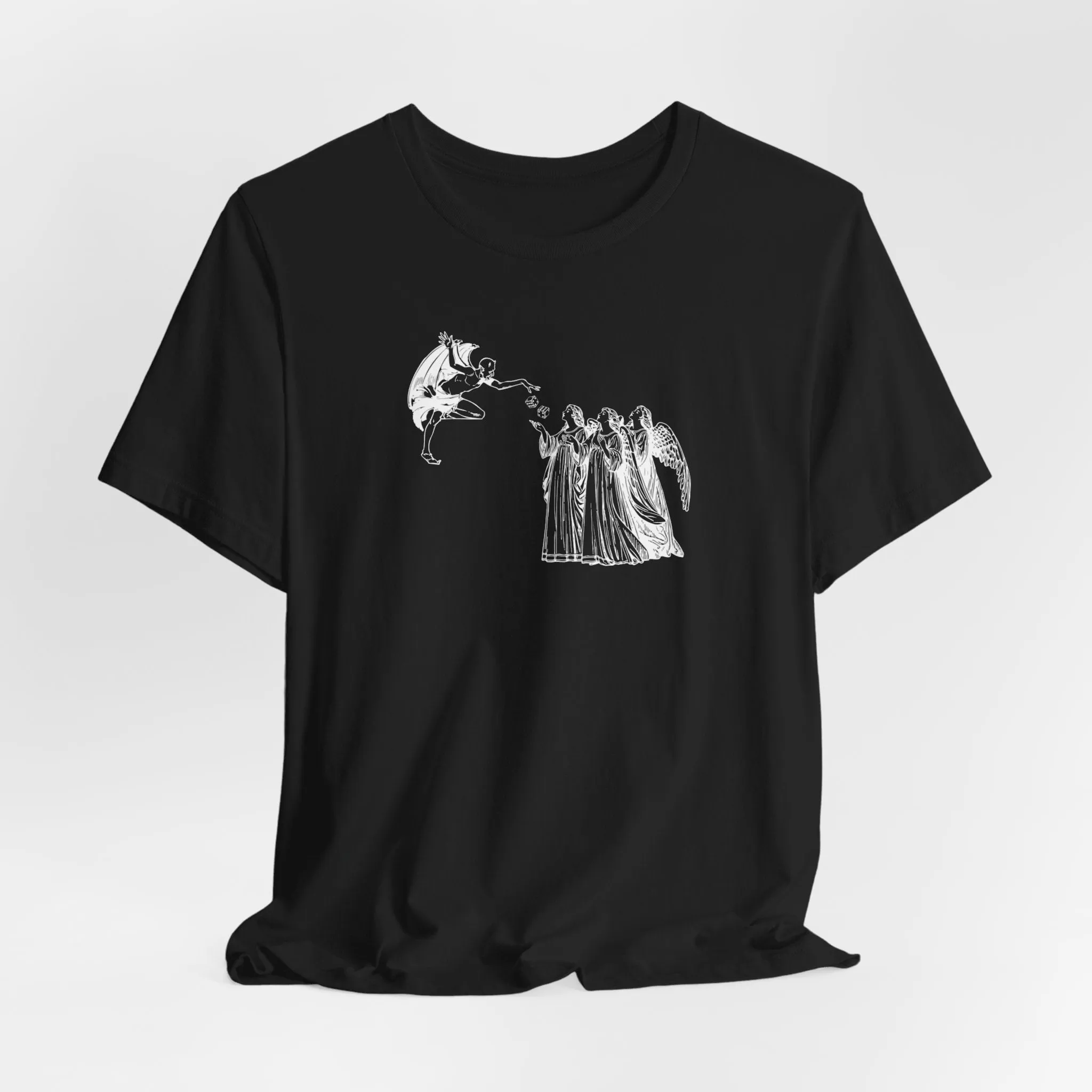 Devils and Angels Dice Tshirt sold by Rose Blush Studio