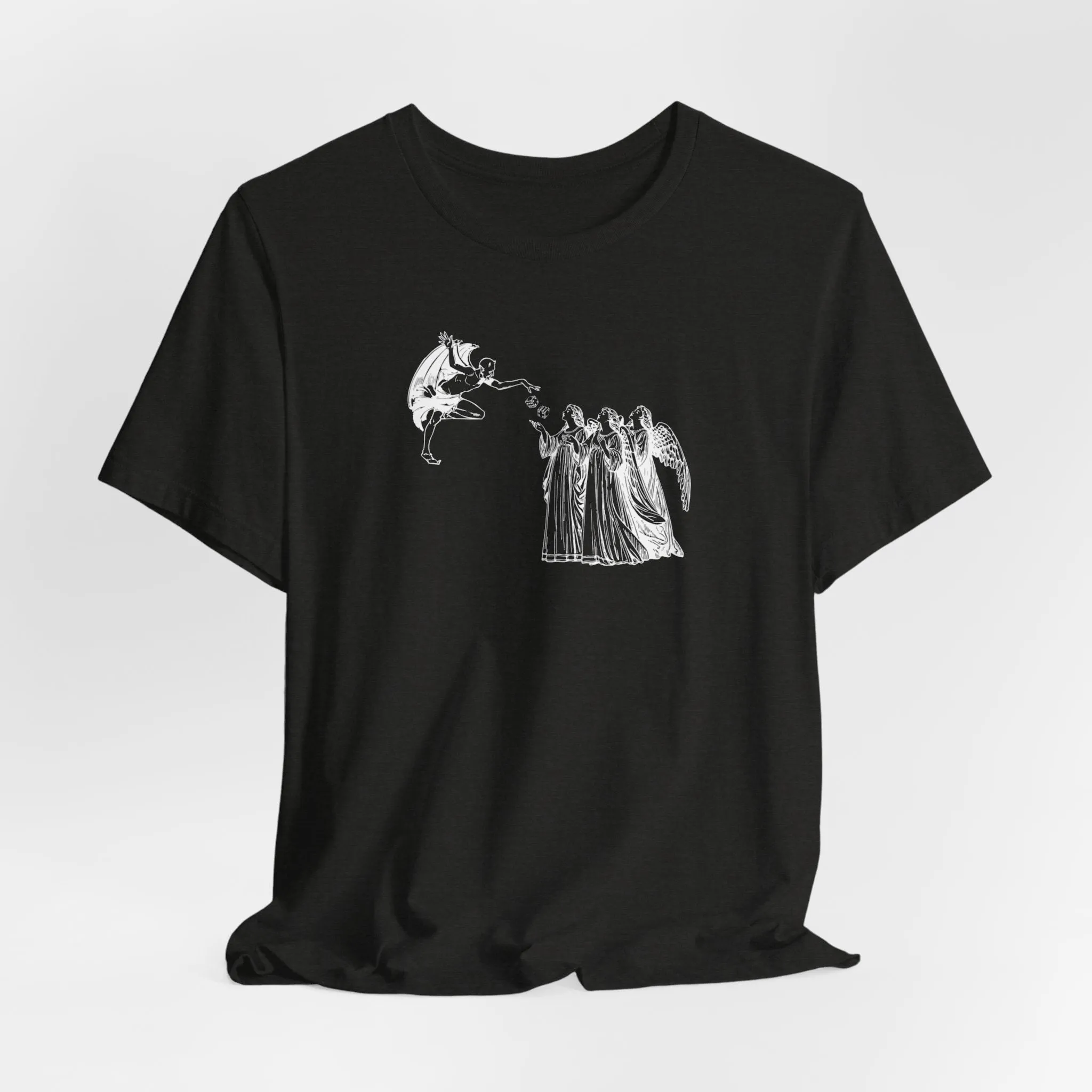 Devils and Angels Dice Tshirt sold by Rose Blush Studio product image thumbnail 5