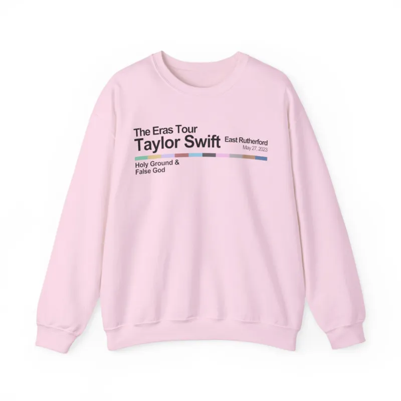 East Rutherford Night 2 Crewneck Sweatshirt sold by Rose Blush Studio