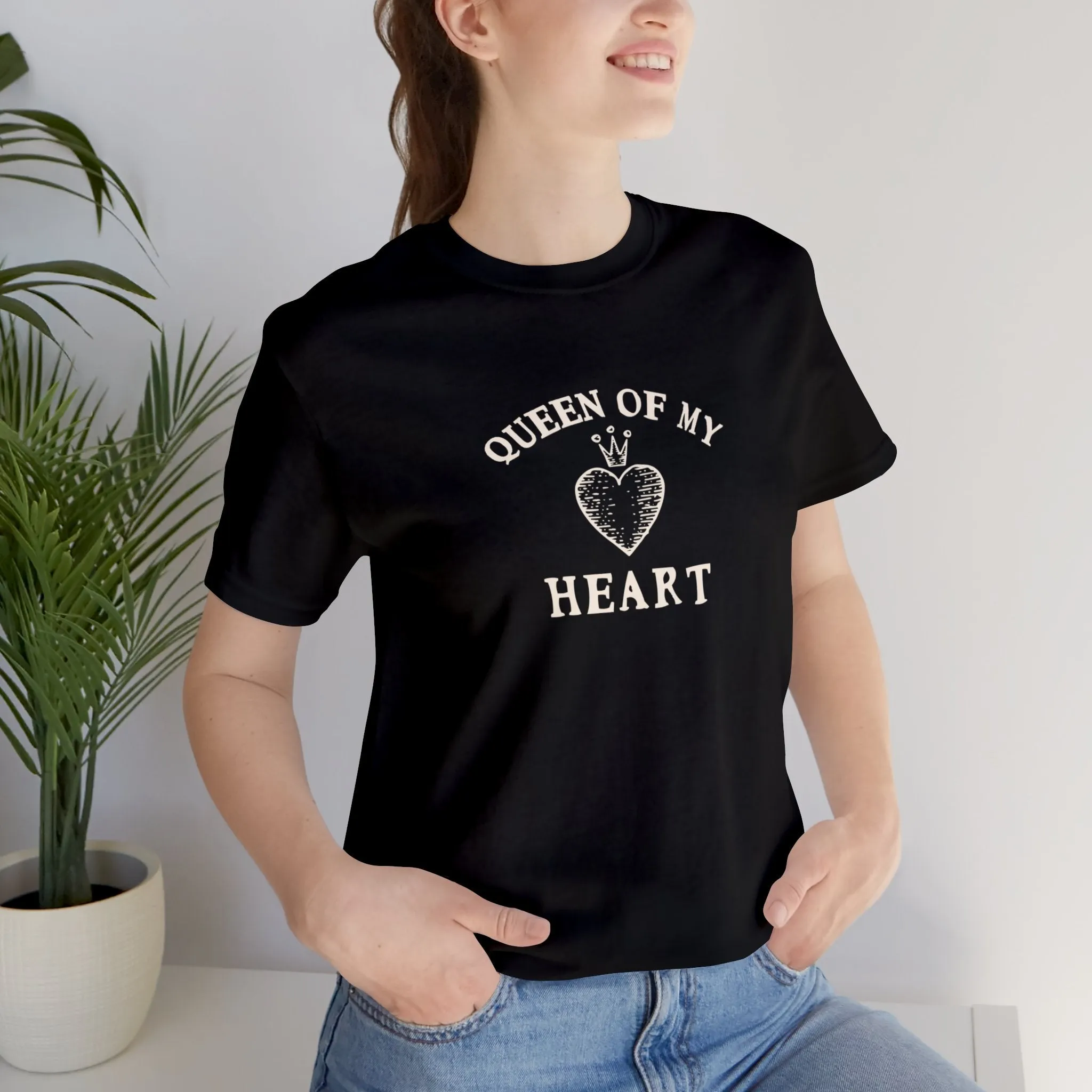 Queen of My Heart Tshirt sold by Rose Blush Studio