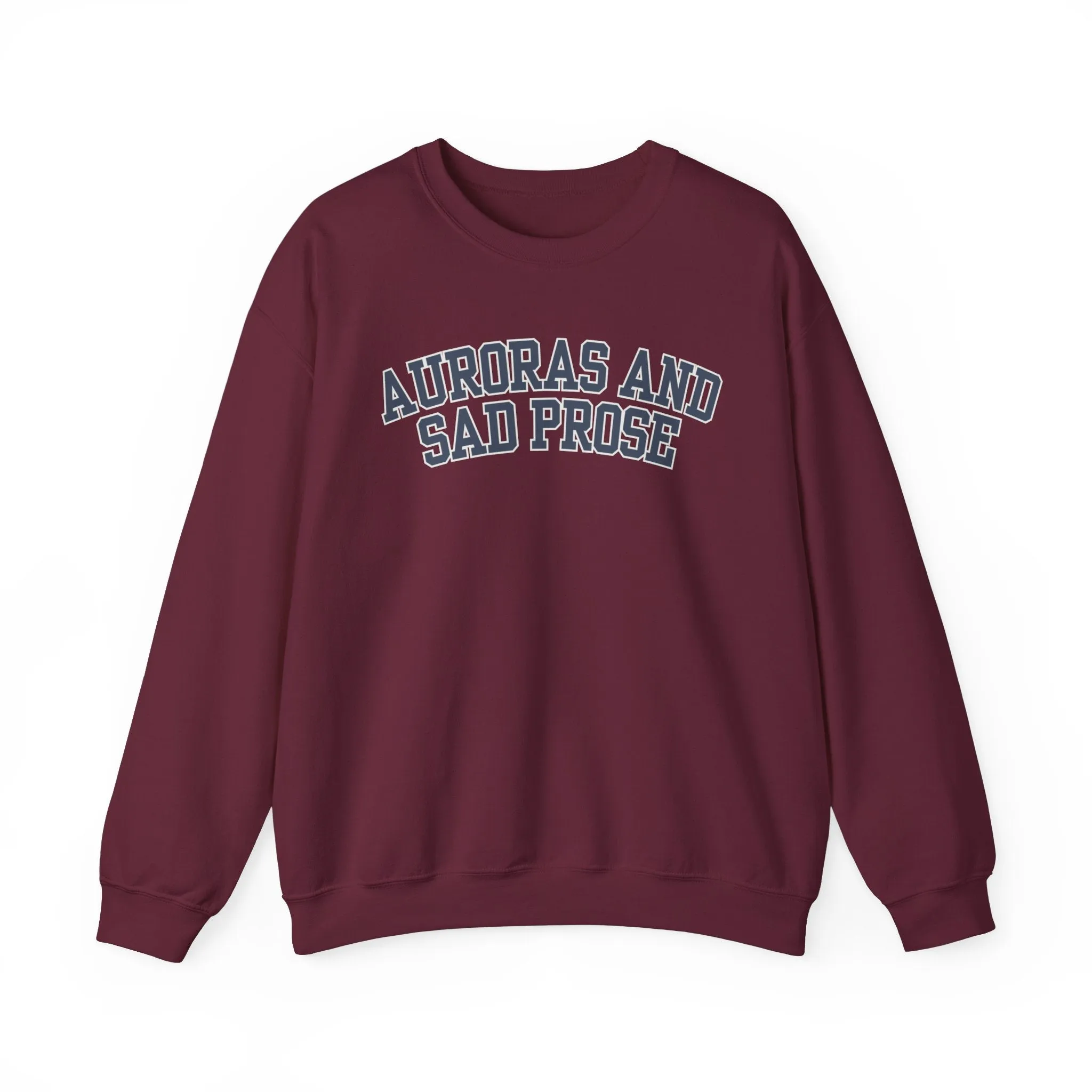 Auroras and Sad Prose Crewneck Sweatshirt sold by Rose Blush Studio product image thumbnail 5