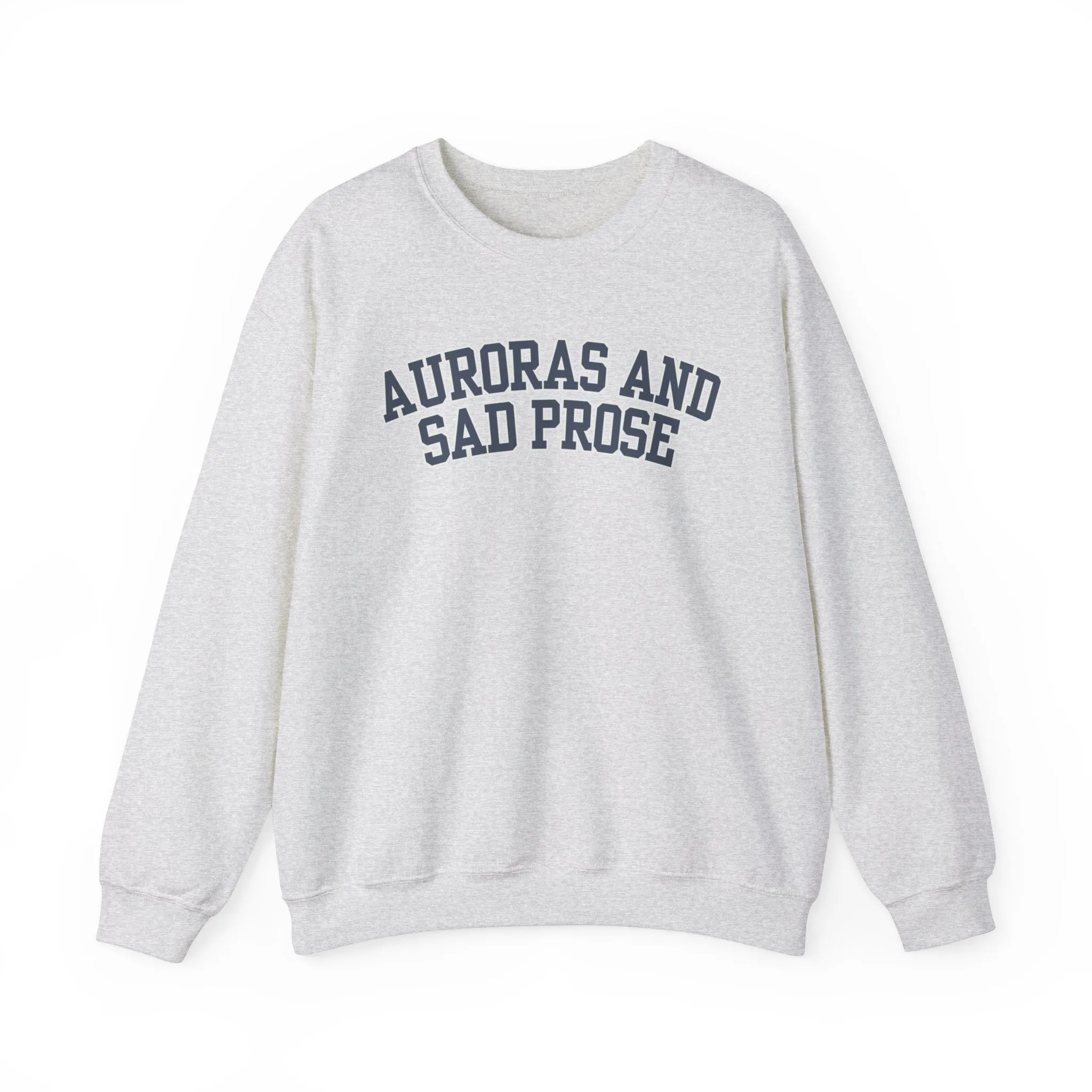 Auroras and Sad Prose Crewneck Sweatshirt sold by Rose Blush Studio product image thumbnail 3