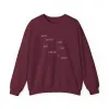 How Much Sad? Crewneck Sweatshirt sold by Rose Blush Studio