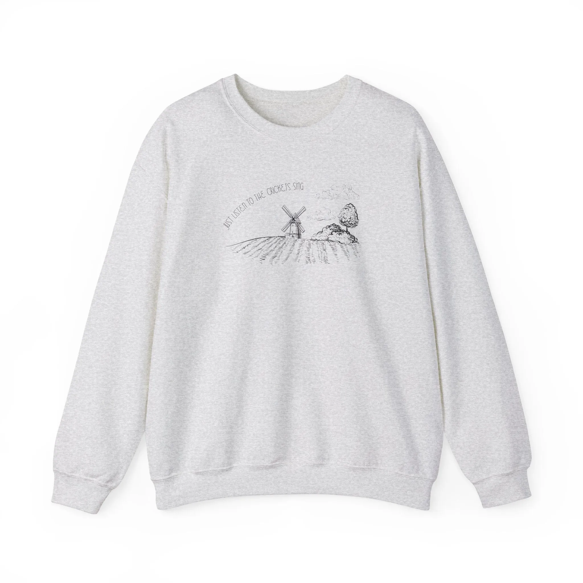 Just Listen To The Crickets Sing Crewneck Sweatshirt sold by Rose Blush Studio