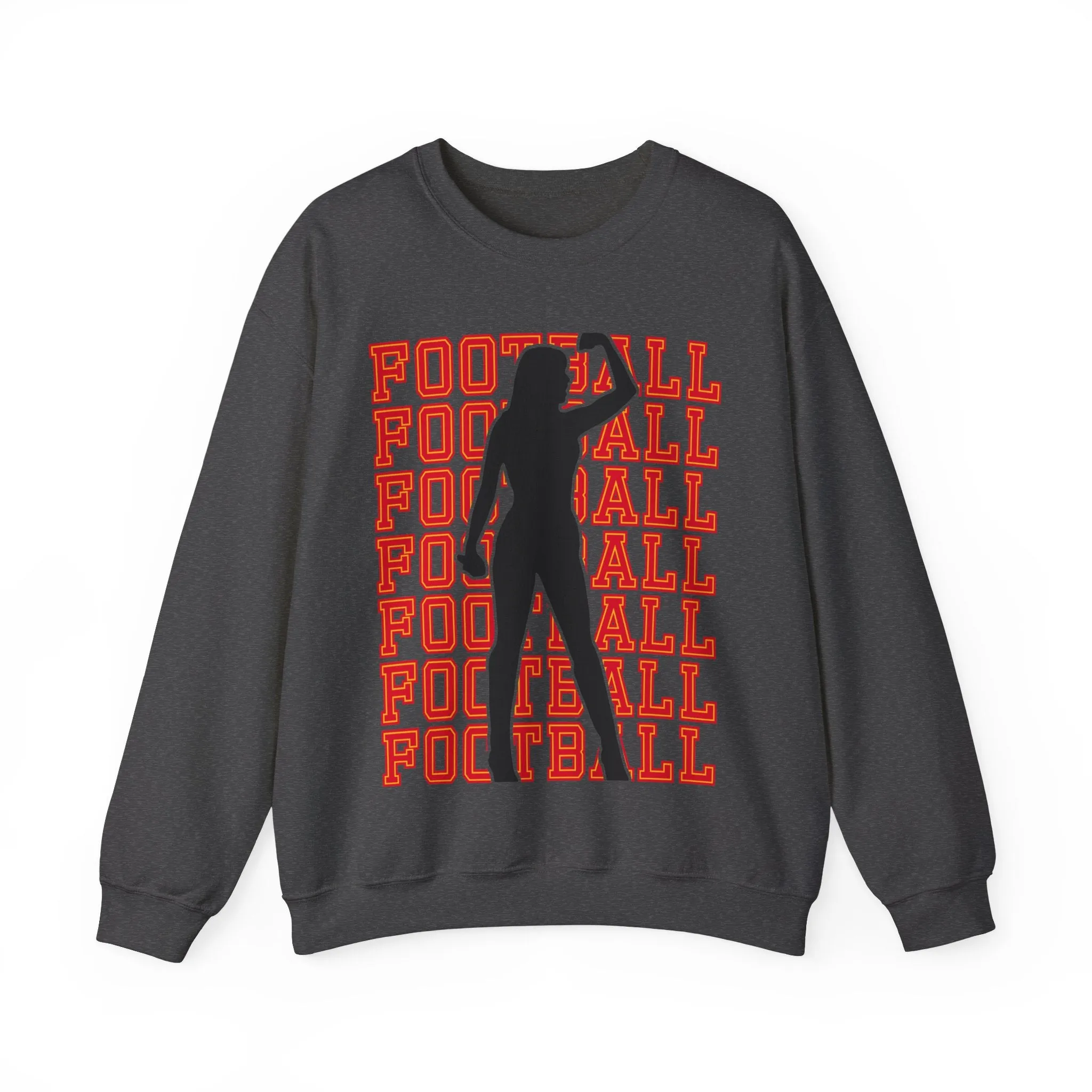 Football Taylor Crewneck Sweatshirt sold by Rose Blush Studio product image thumbnail 3