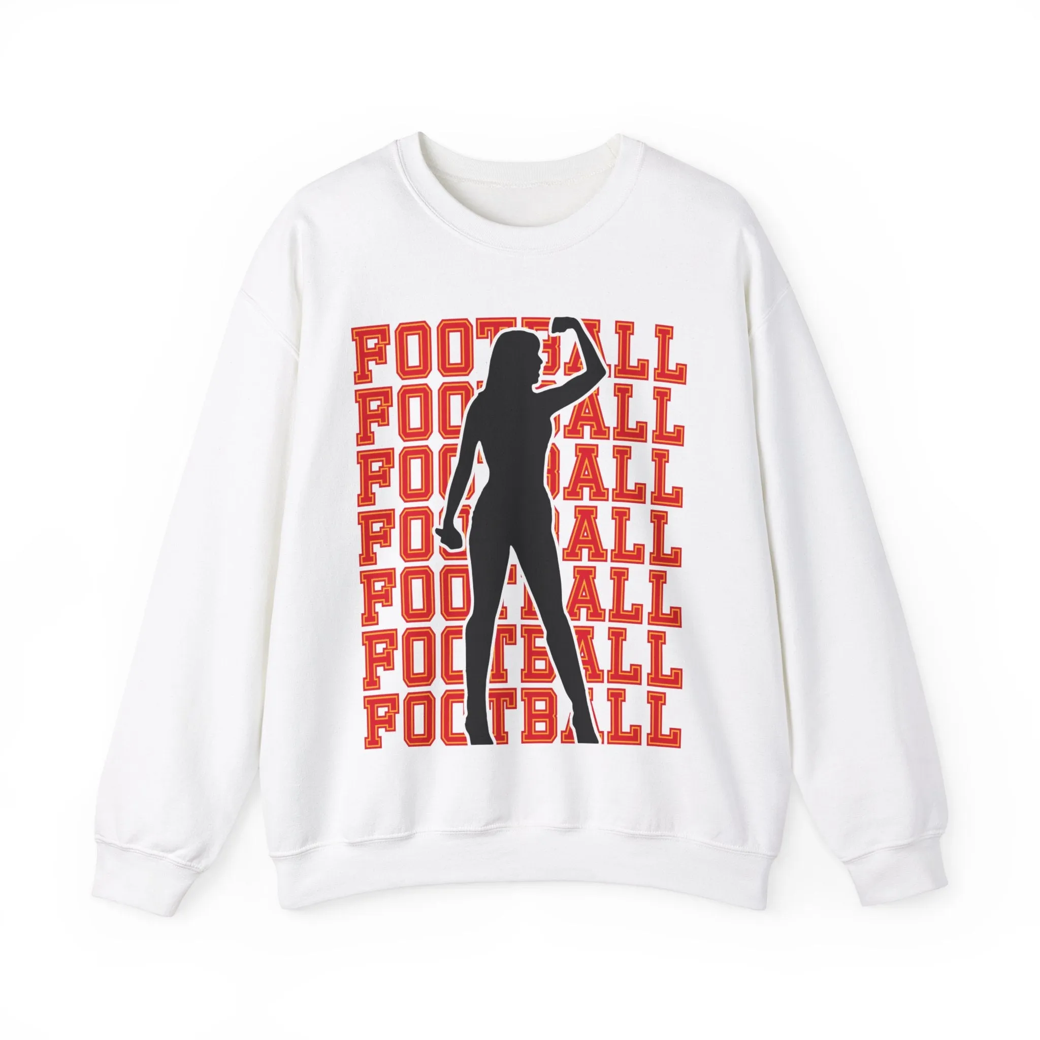 Football Taylor Crewneck Sweatshirt sold by Rose Blush Studio product image thumbnail 5