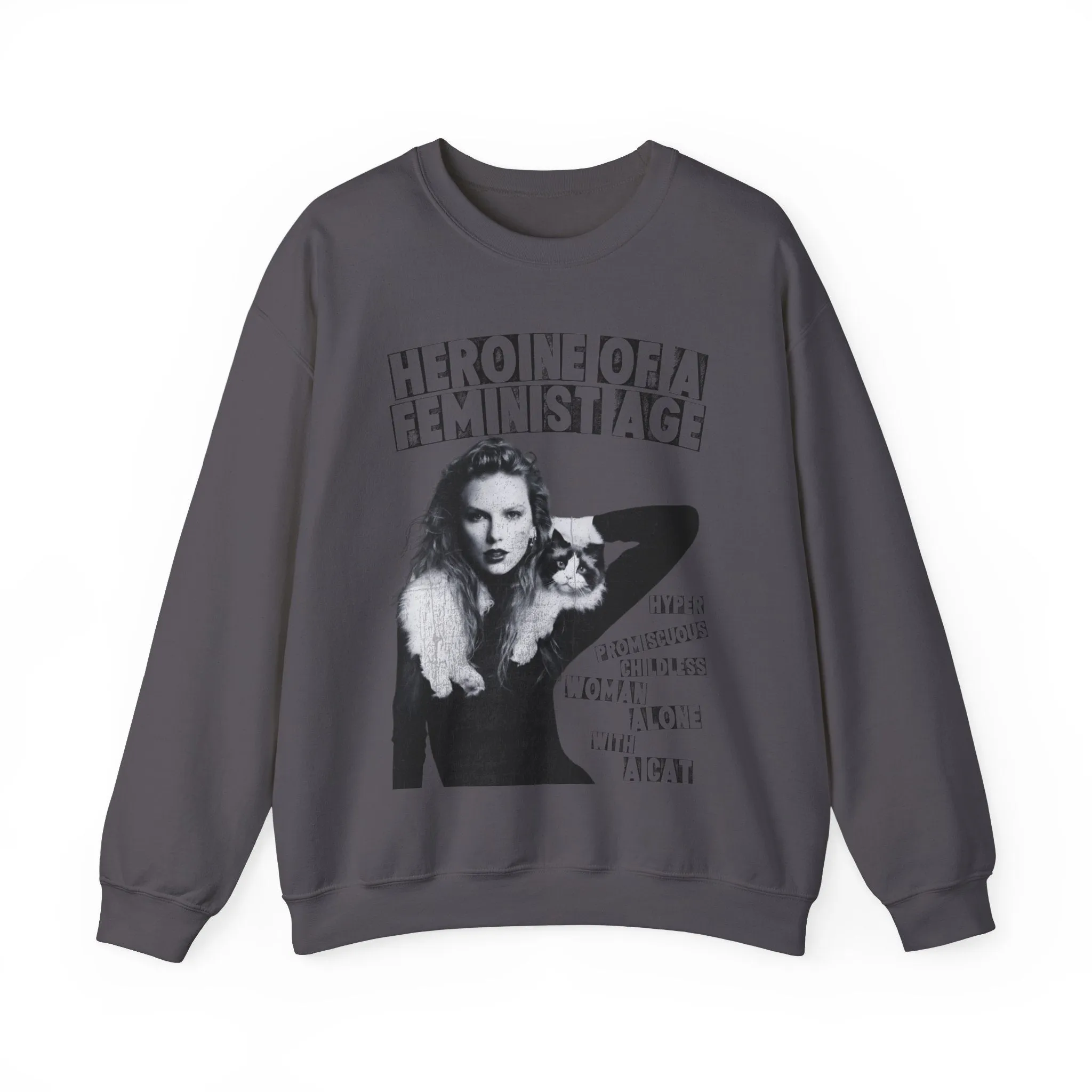 Heroine of a Feminist Age Crewneck Sweatshirt sold by Rose Blush Studio product image thumbnail 4
