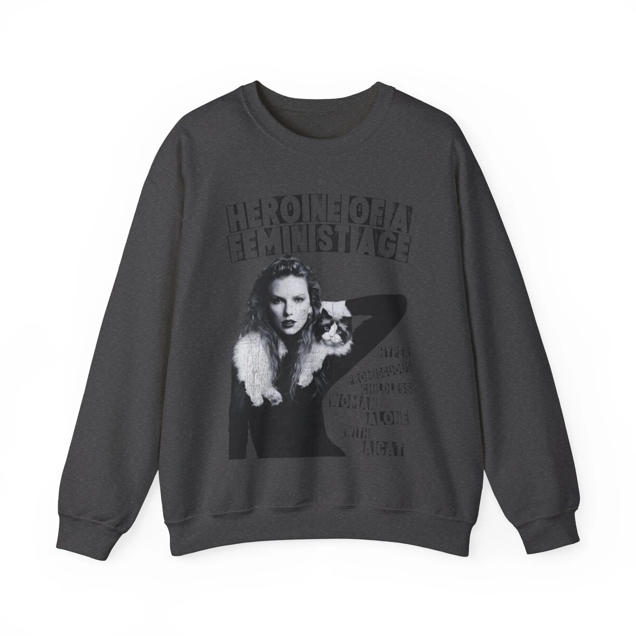 Heroine of a Feminist Age Crewneck Sweatshirt sold by Rose Blush Studio product image thumbnail 5
