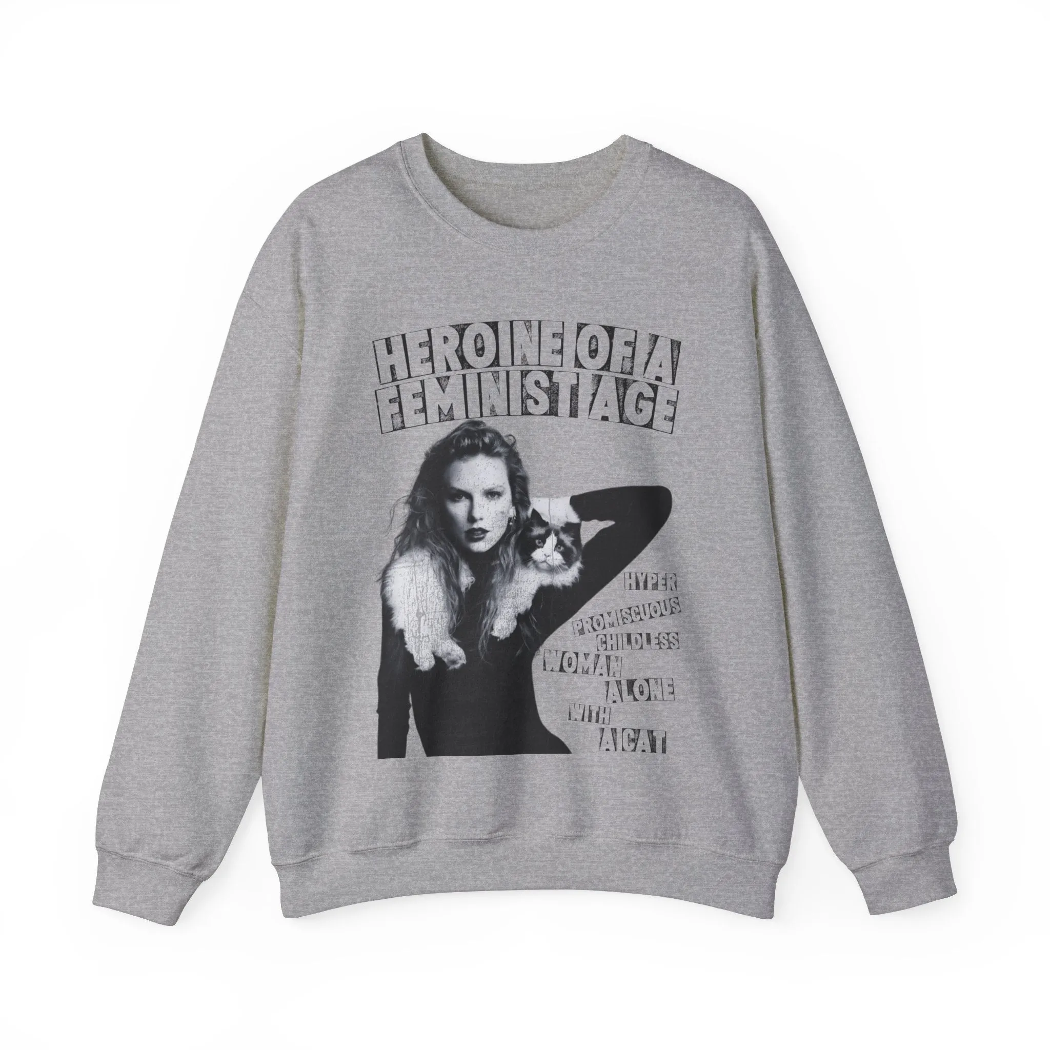 Heroine of a Feminist Age Crewneck Sweatshirt sold by Rose Blush Studio