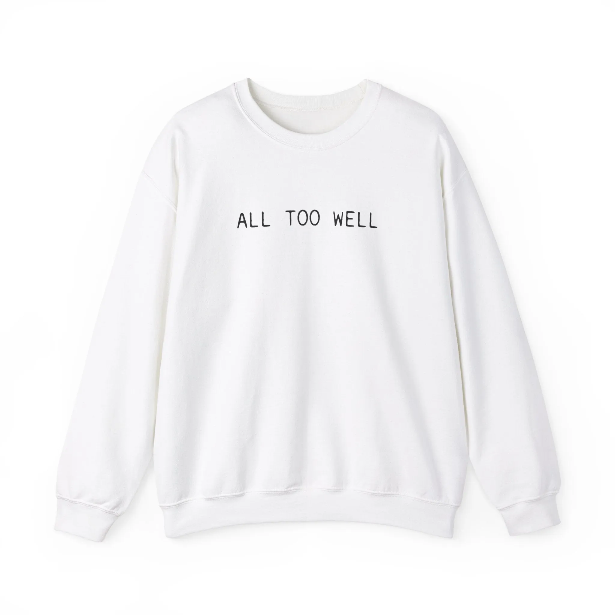 All Too Well 10 Minute Version (lyrics on back) Crewneck Sweatshirt sold by Rose Blush Studio