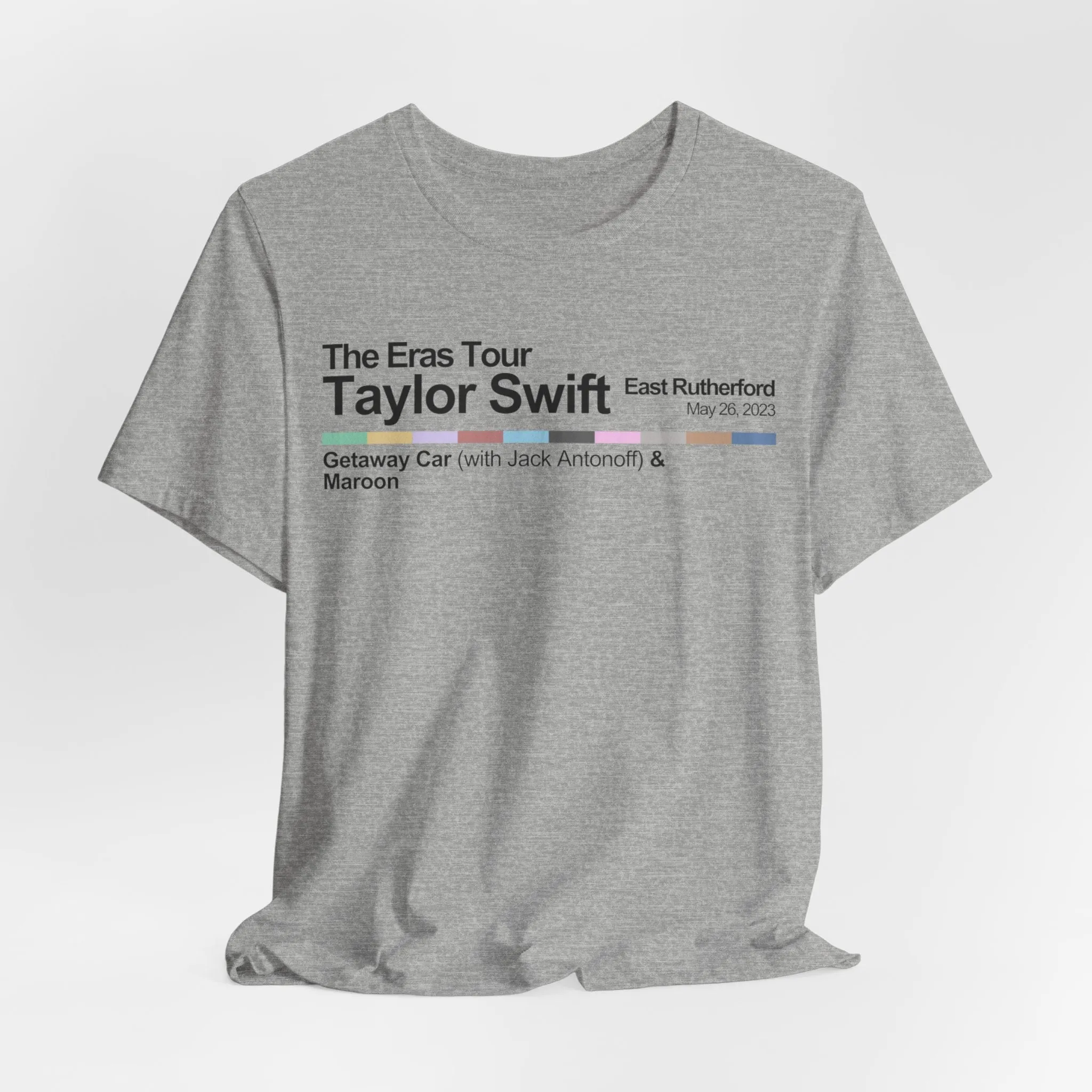 East Rutherford Night 1 Tshirt sold by Rose Blush Studio product image thumbnail 2