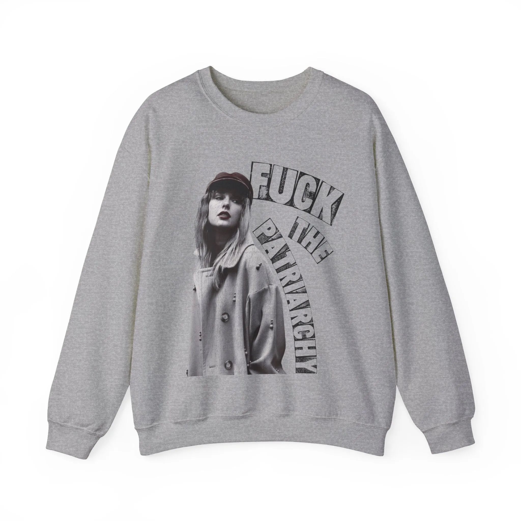 Fuck the Patriarchy Crewneck Sweatshirt sold by Rose Blush Studio
