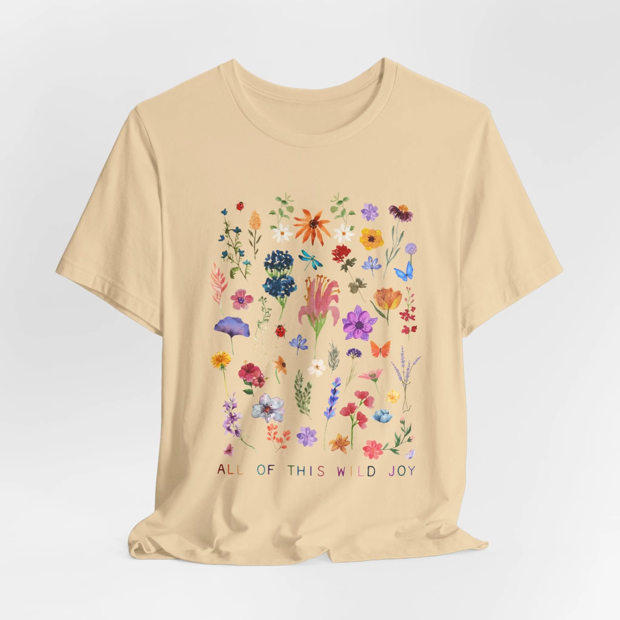 Wild Joy Tshirt sold by Rose Blush Studio product image thumbnail 4