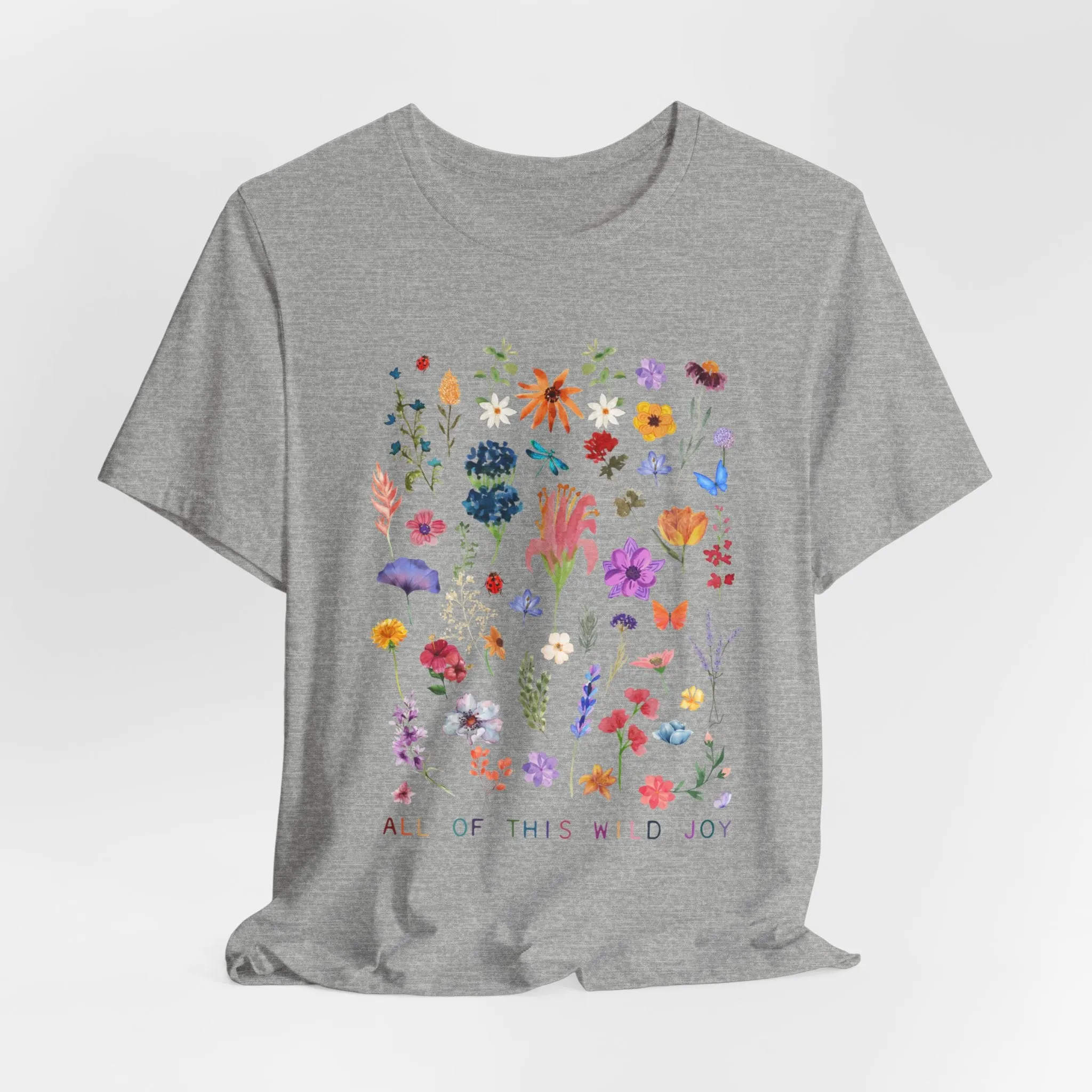 Wild Joy Tshirt sold by Rose Blush Studio product image thumbnail 2
