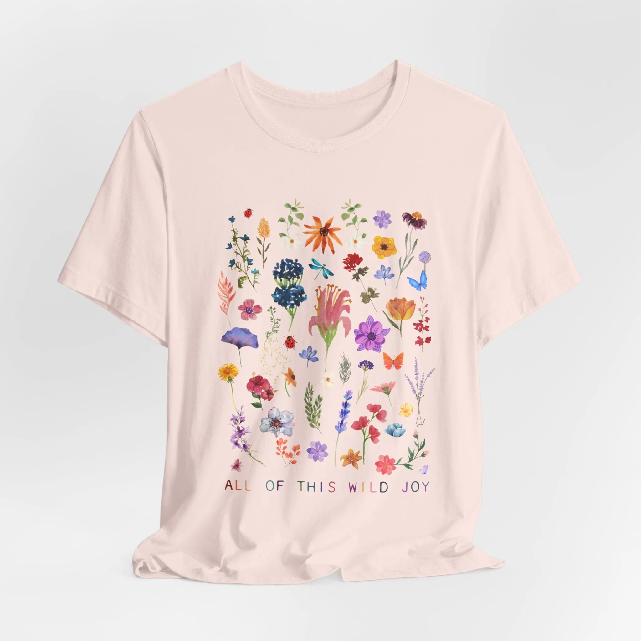 Wild Joy Tshirt sold by Rose Blush Studio product image thumbnail 5