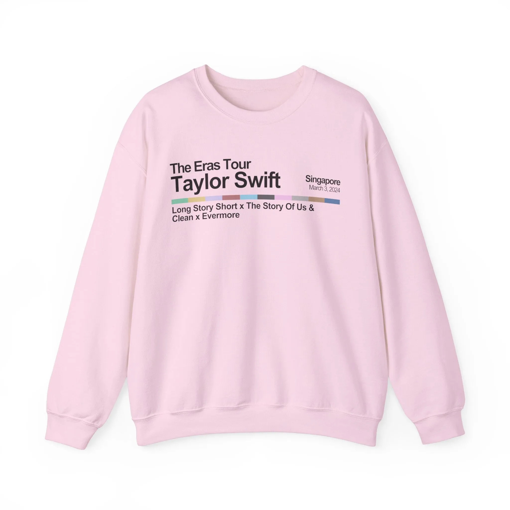 Singapore Night 2 Crewneck Sweatshirt sold by Rose Blush Studio product image thumbnail 4