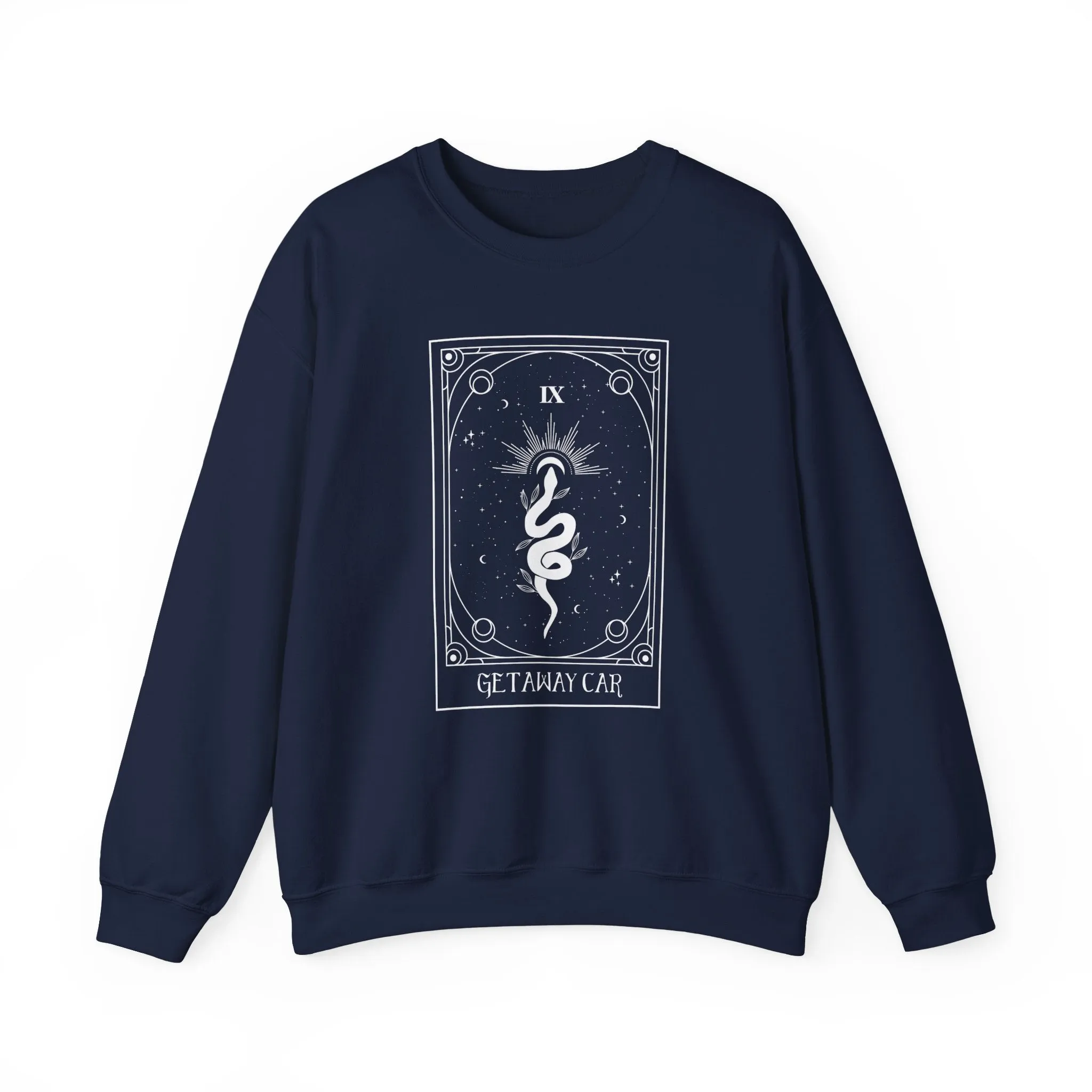 Tarot Crewneck Sweatshirt - Getaway Car sold by Rose Blush Studio