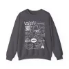 Speak Now Collage Crewneck Sweatshirt sold by Rose Blush Studio