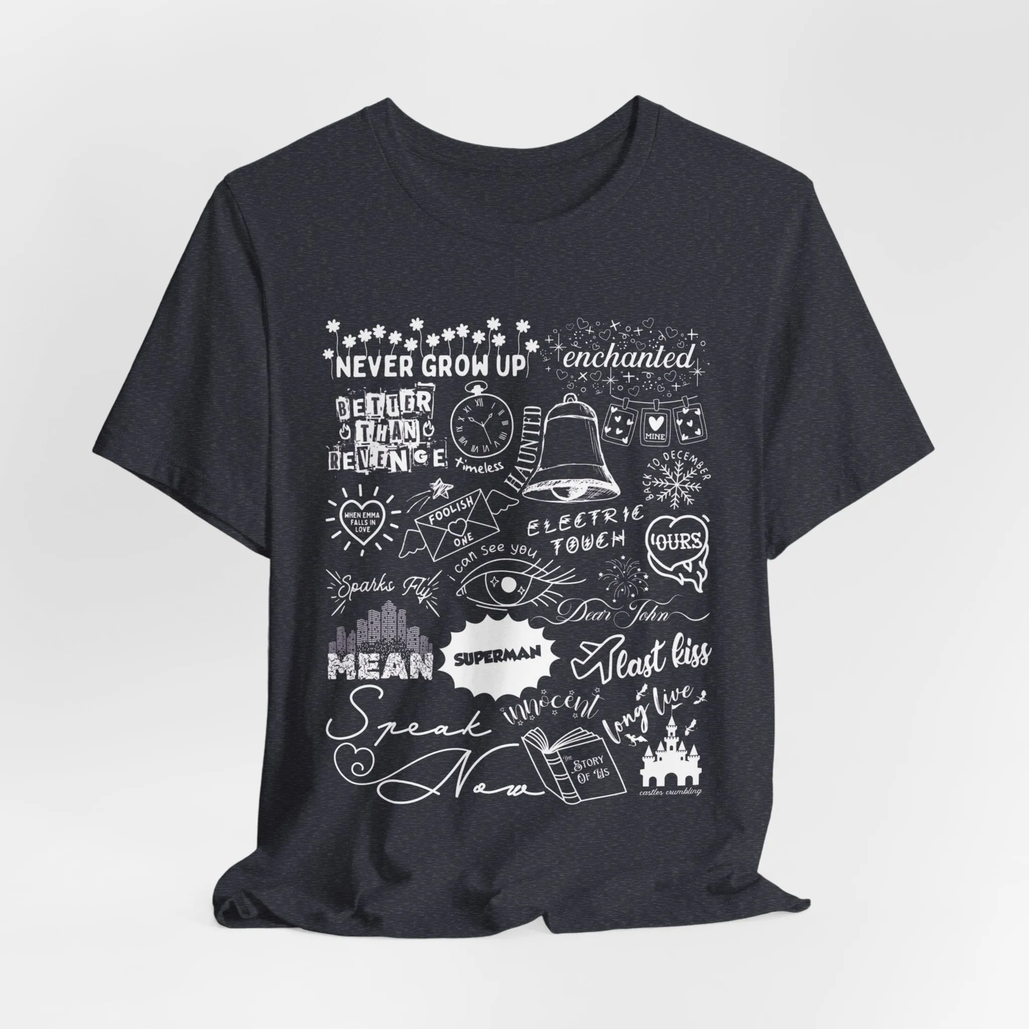 Speak Now Collage Tshirt sold by Rose Blush Studio product image thumbnail 3