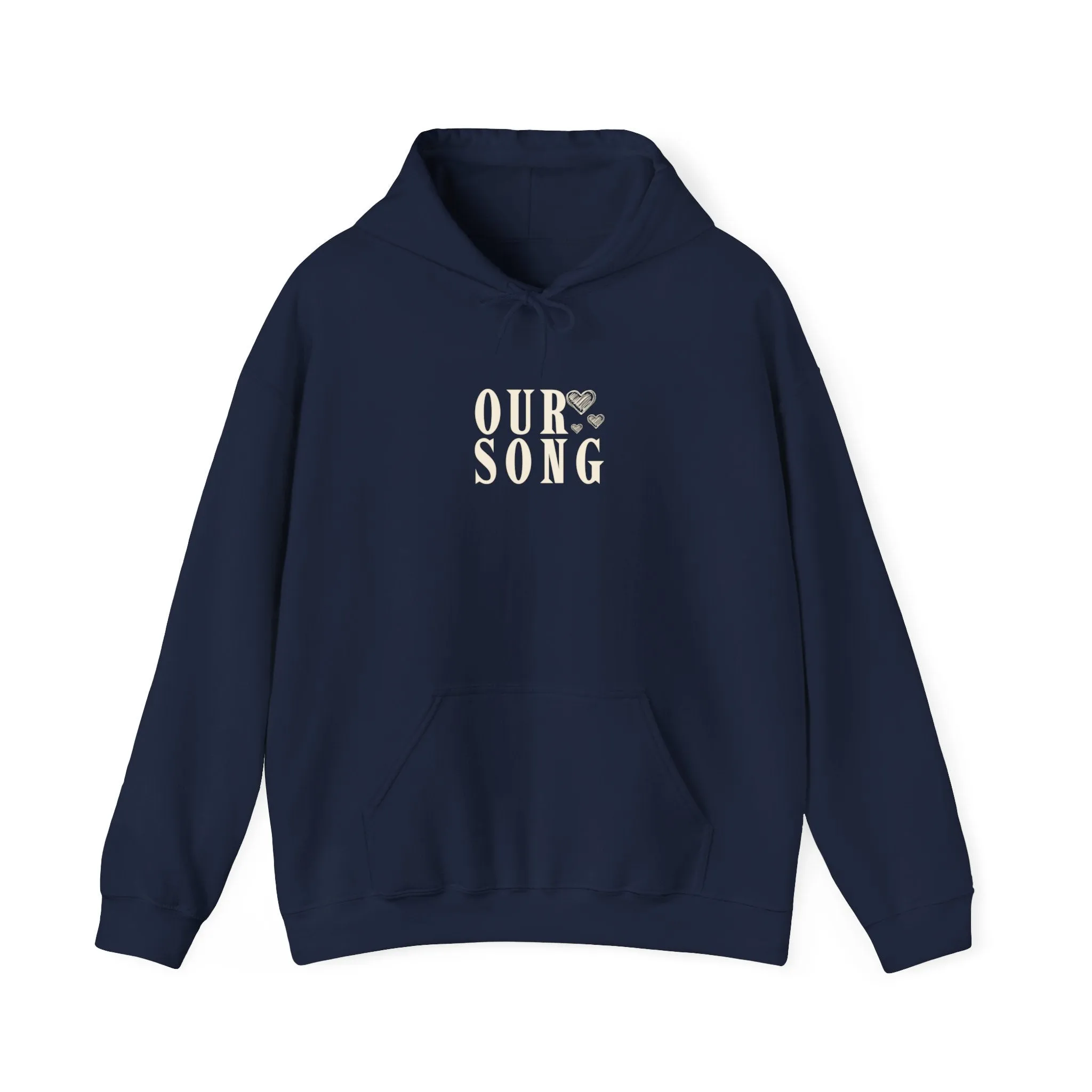 Our Song (lyrics on back) Hoodie sold by Rose Blush Studio product image thumbnail 3
