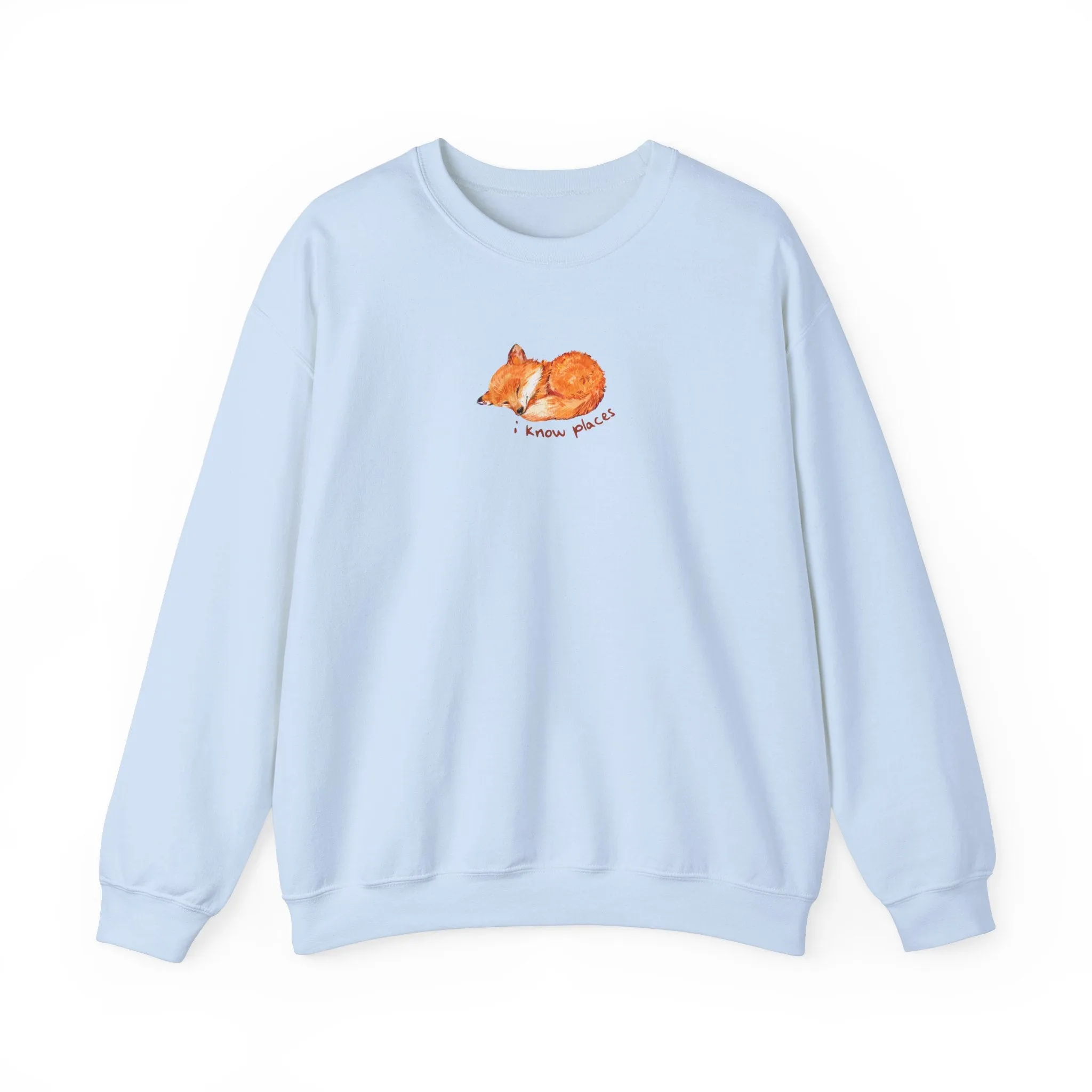 I Know Places Crewneck Sweatshirt sold by Rose Blush Studio product image thumbnail 3
