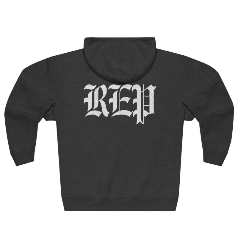 REP back Full Zip Hoodie sold by Rose Blush Studio