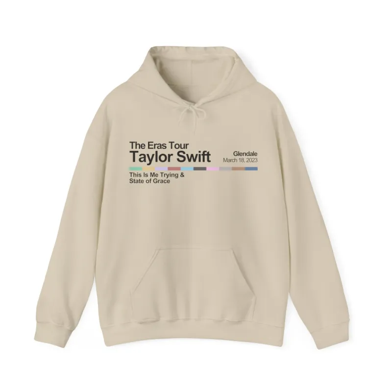 Glendale Night 2 Hoodie sold by Rose Blush Studio