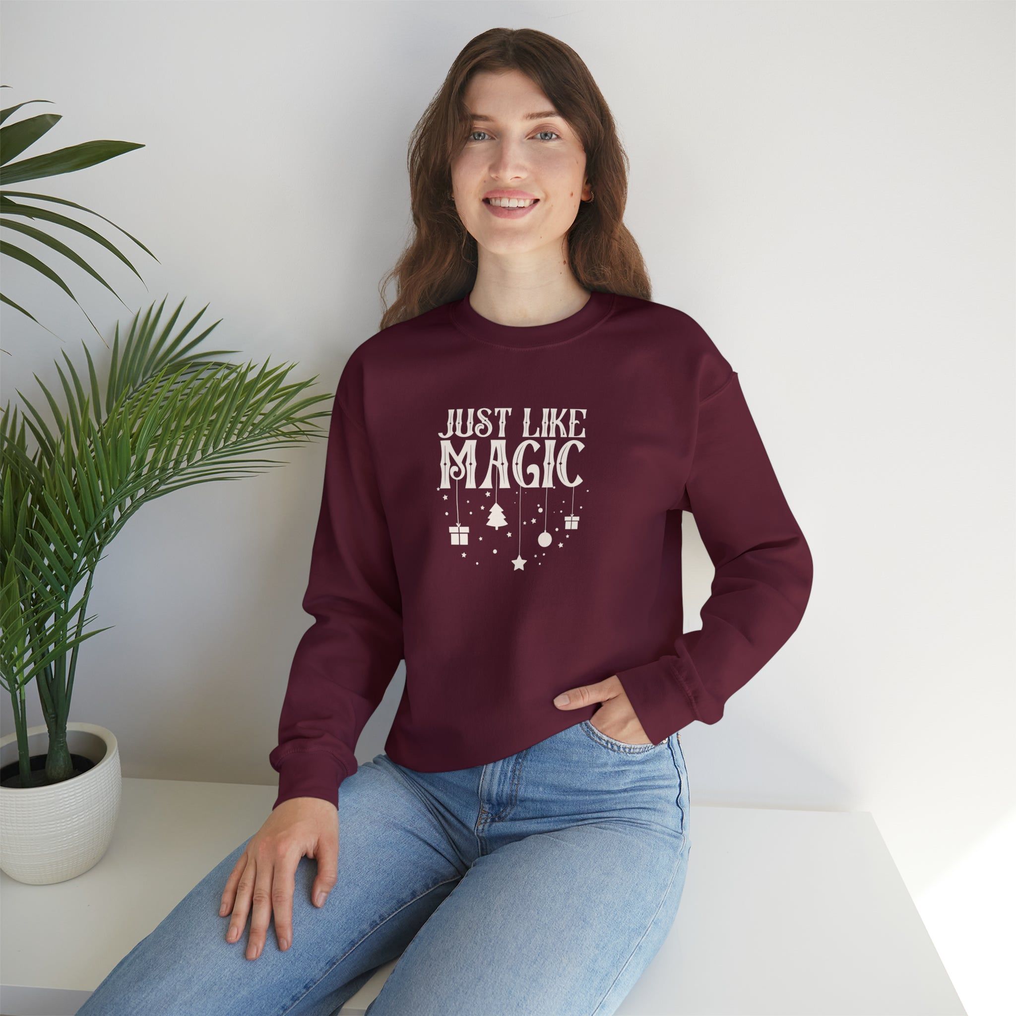 Just Like Magic Crewneck Sweatshirt sold by Rose Blush Studio