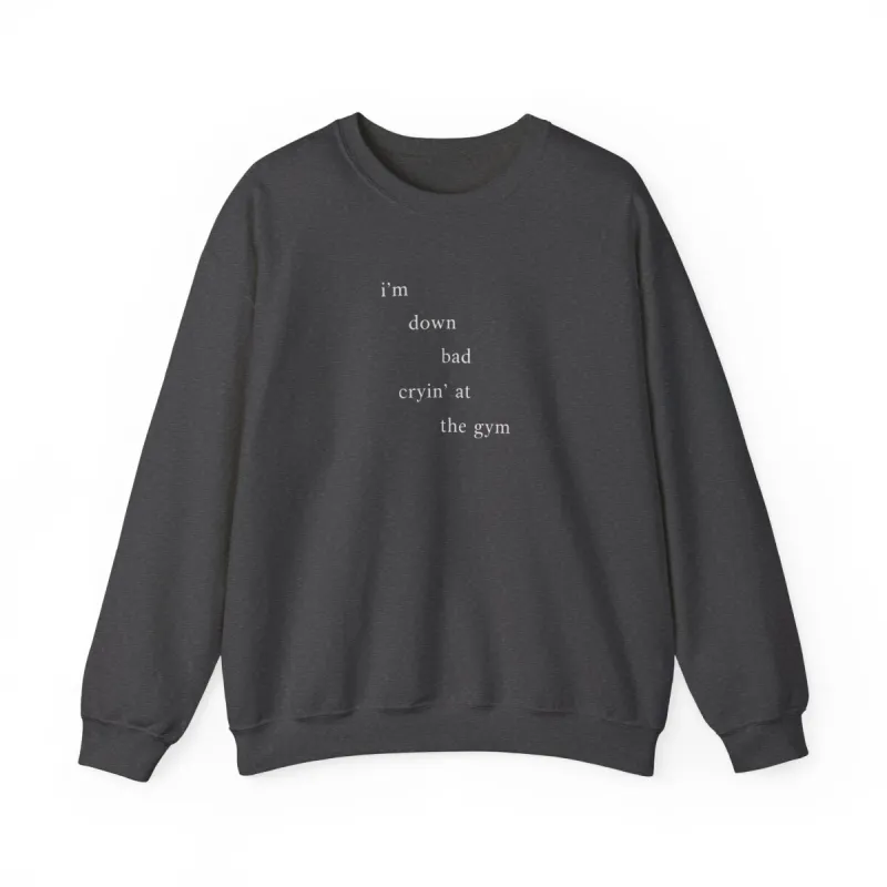 Down Bad Crewneck Sweatshirt sold by Rose Blush Studio