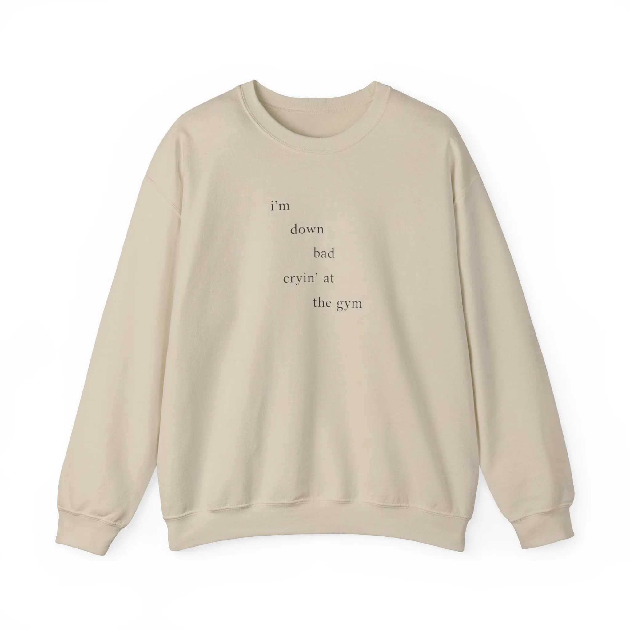 Down Bad Crewneck Sweatshirt sold by Rose Blush Studio product image thumbnail 4