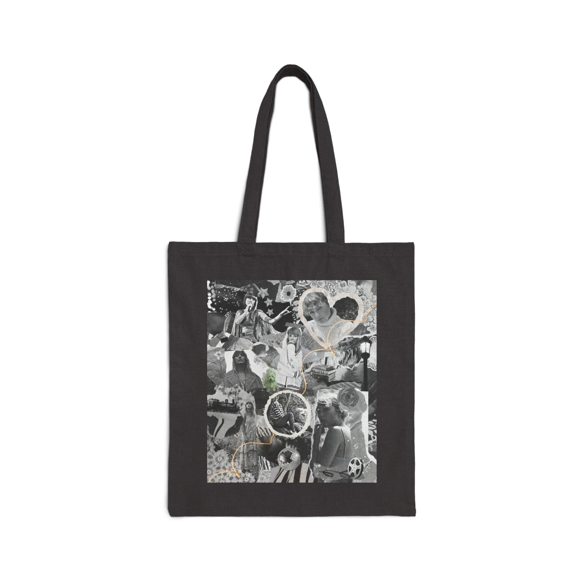 Folklore Collage Cotton Canvas Tote Bag sold by Rose Blush Studio