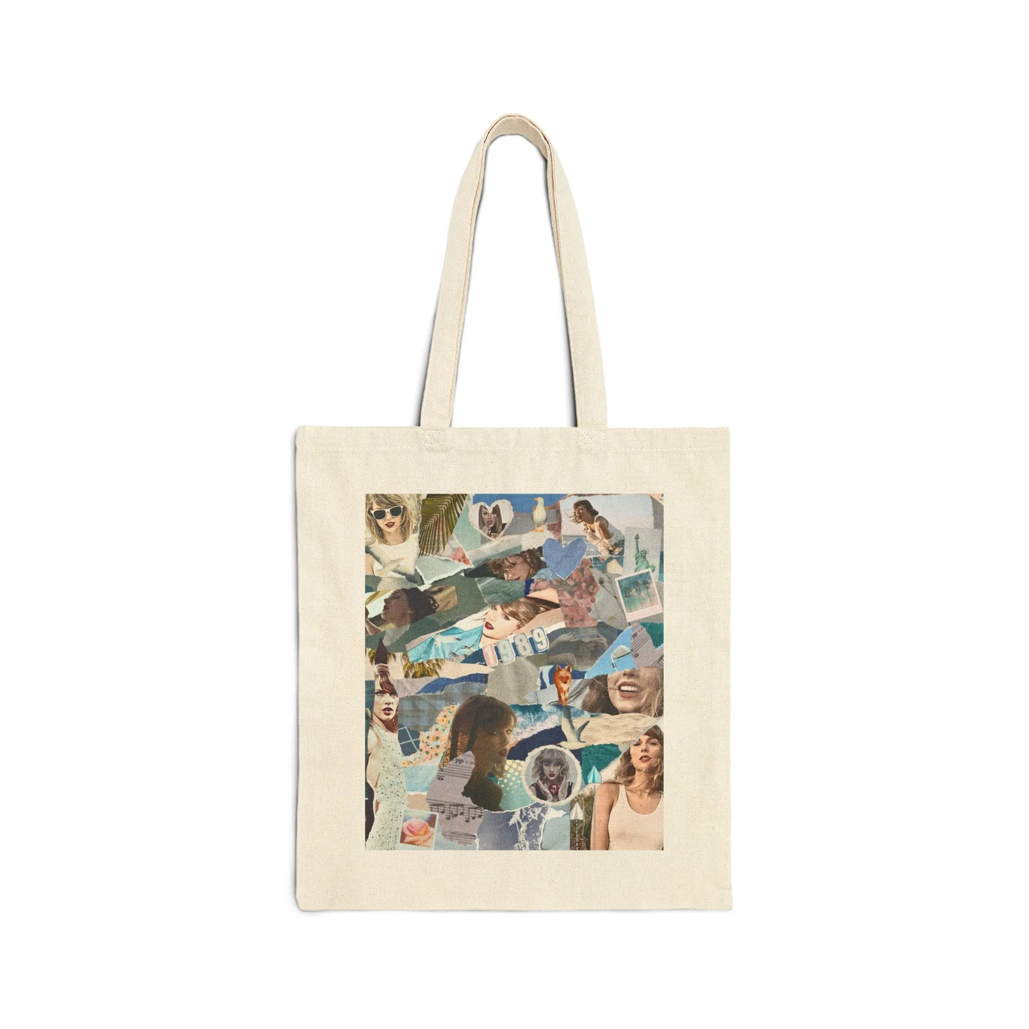 1989 Cotton Canvas Tote Bag sold by Rose Blush Studio product image thumbnail 2