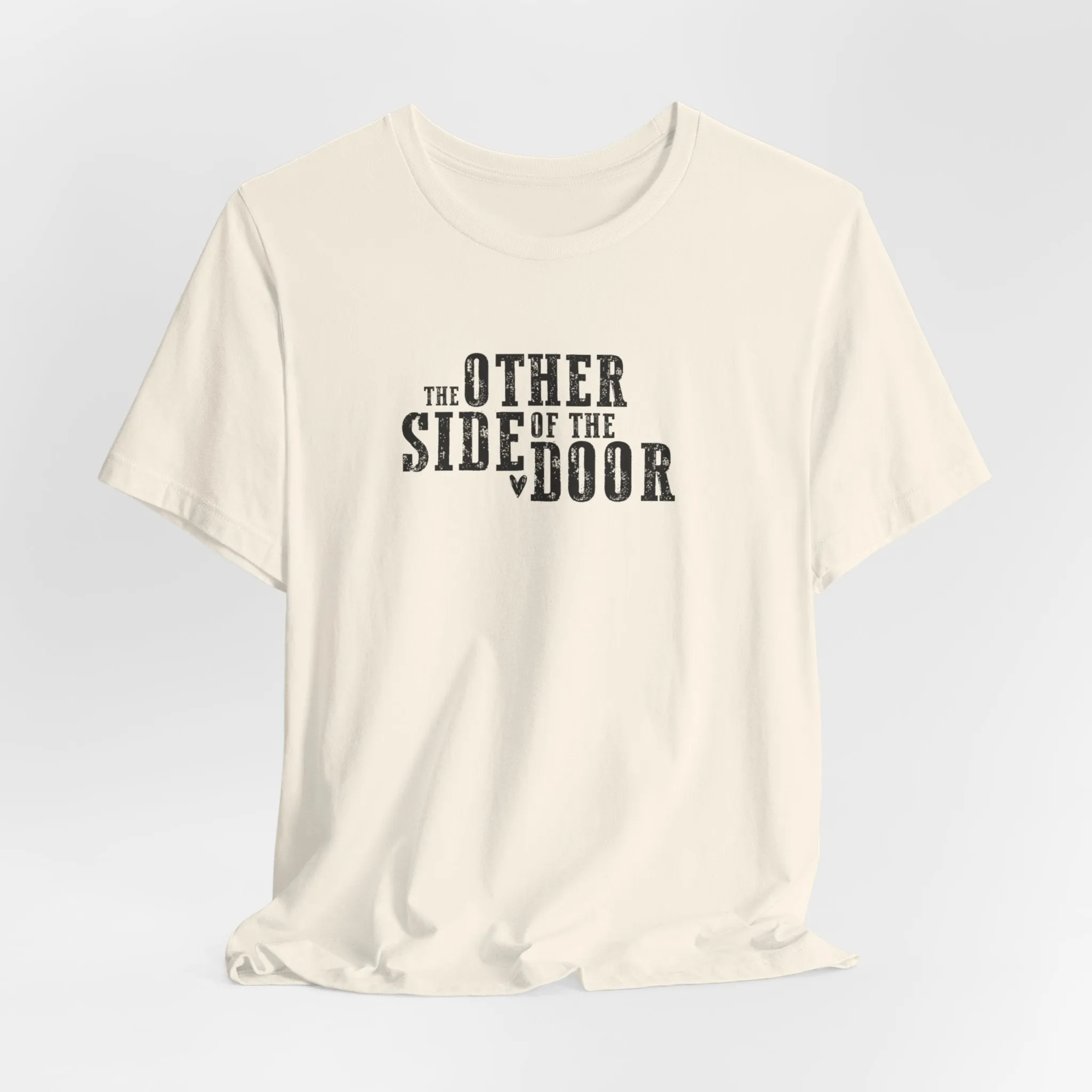 The Other Side of the Door (lyrics on back) Tshirt sold by Rose Blush Studio product image thumbnail 5