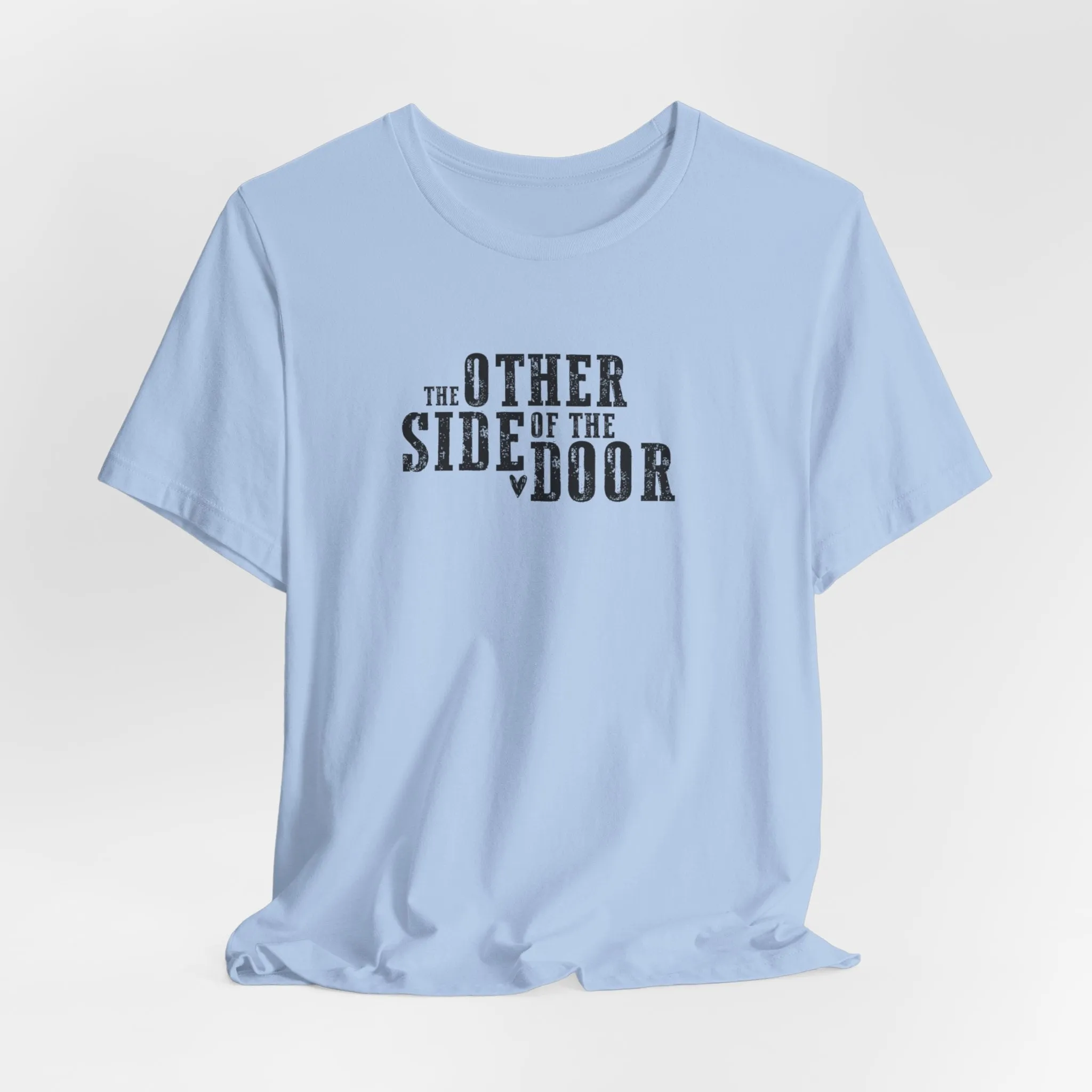 The Other Side of the Door (lyrics on back) Tshirt sold by Rose Blush Studio product image thumbnail 2