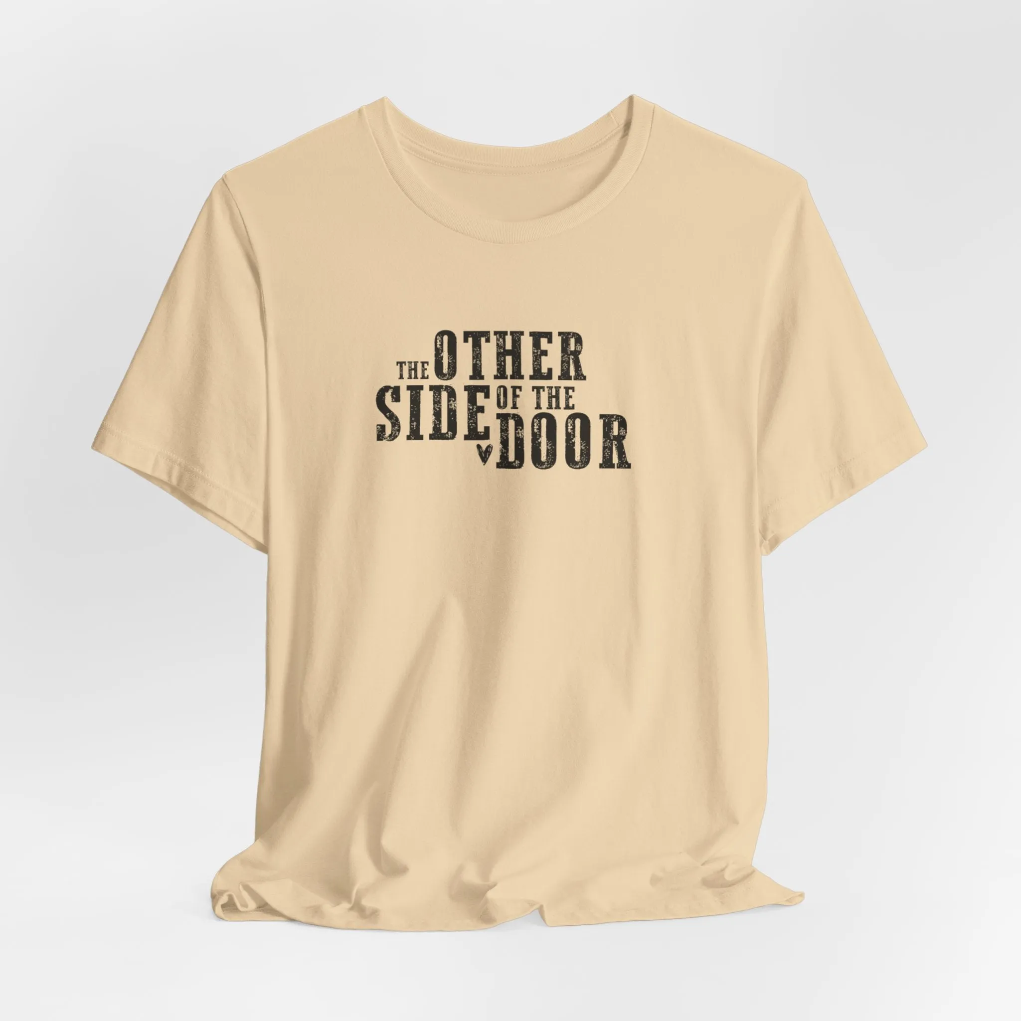 The Other Side of the Door (lyrics on back) Tshirt sold by Rose Blush Studio