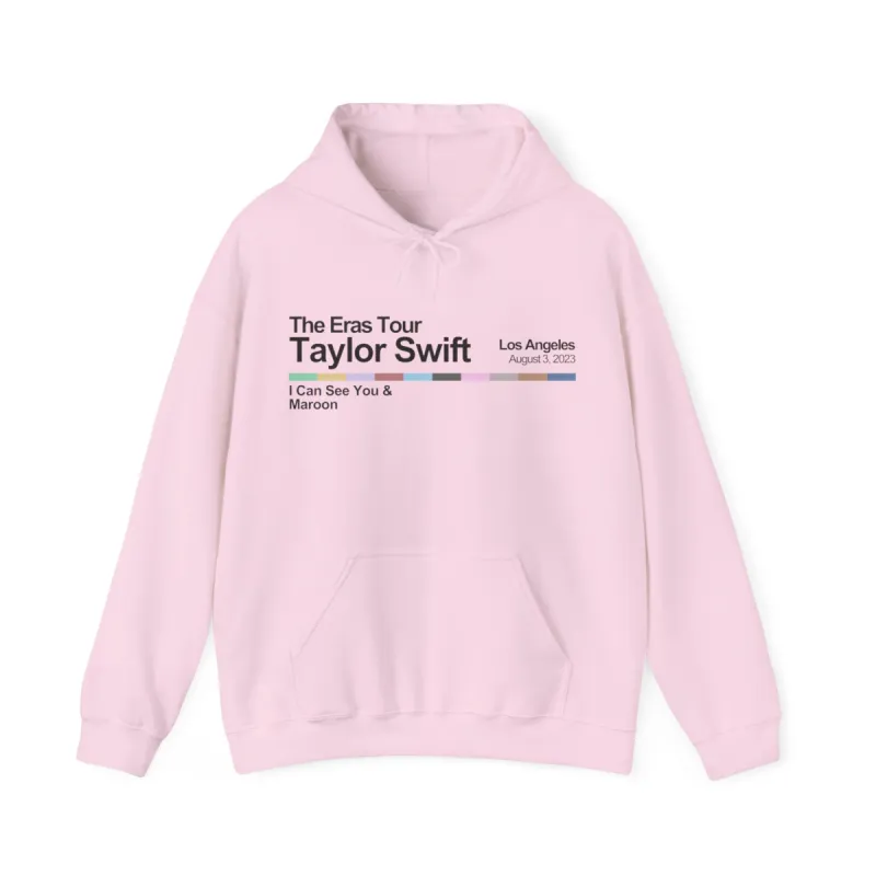 Los Angeles Night 1 Hoodie sold by Rose Blush Studio