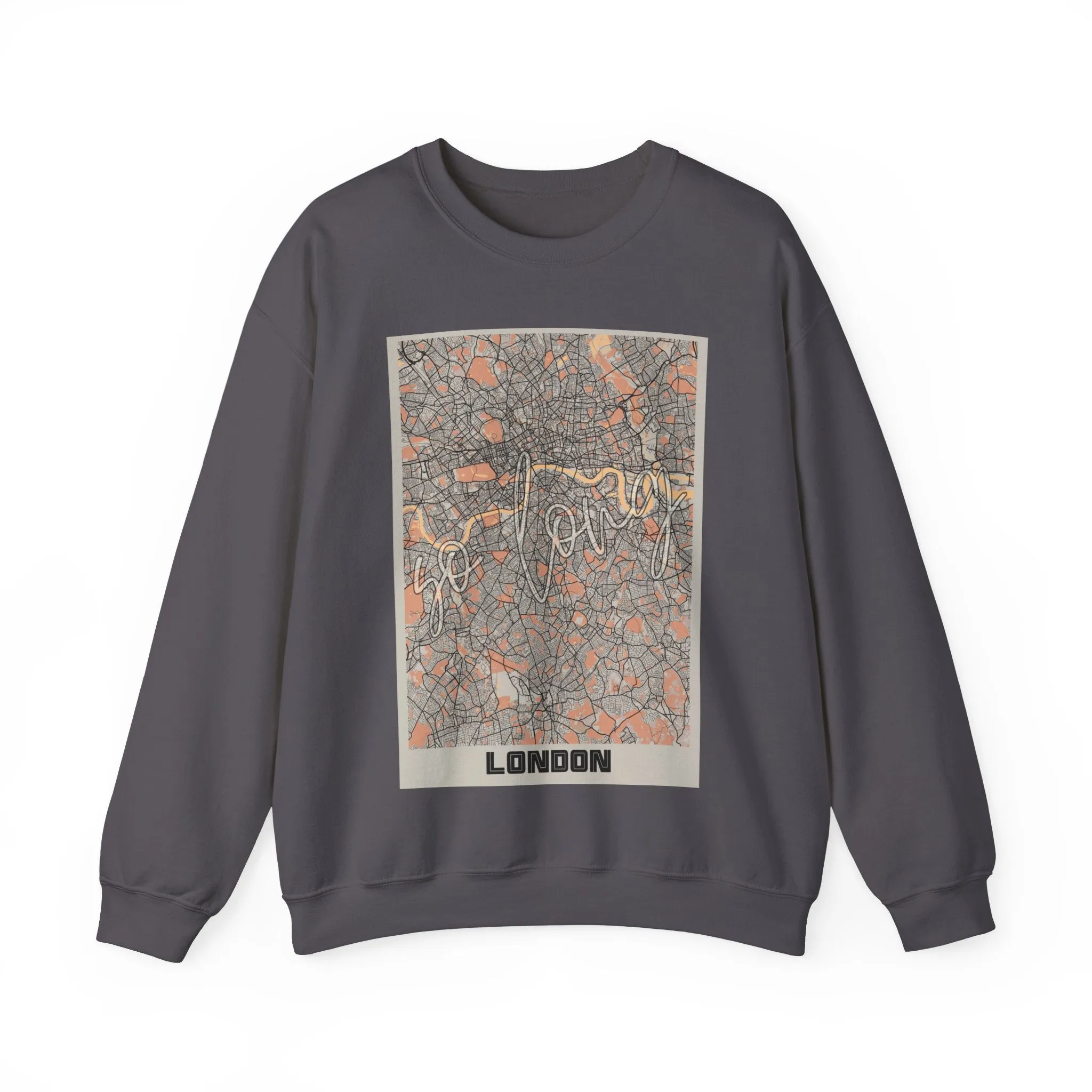 So Long, London Crewneck Sweatshirt sold by Rose Blush Studio