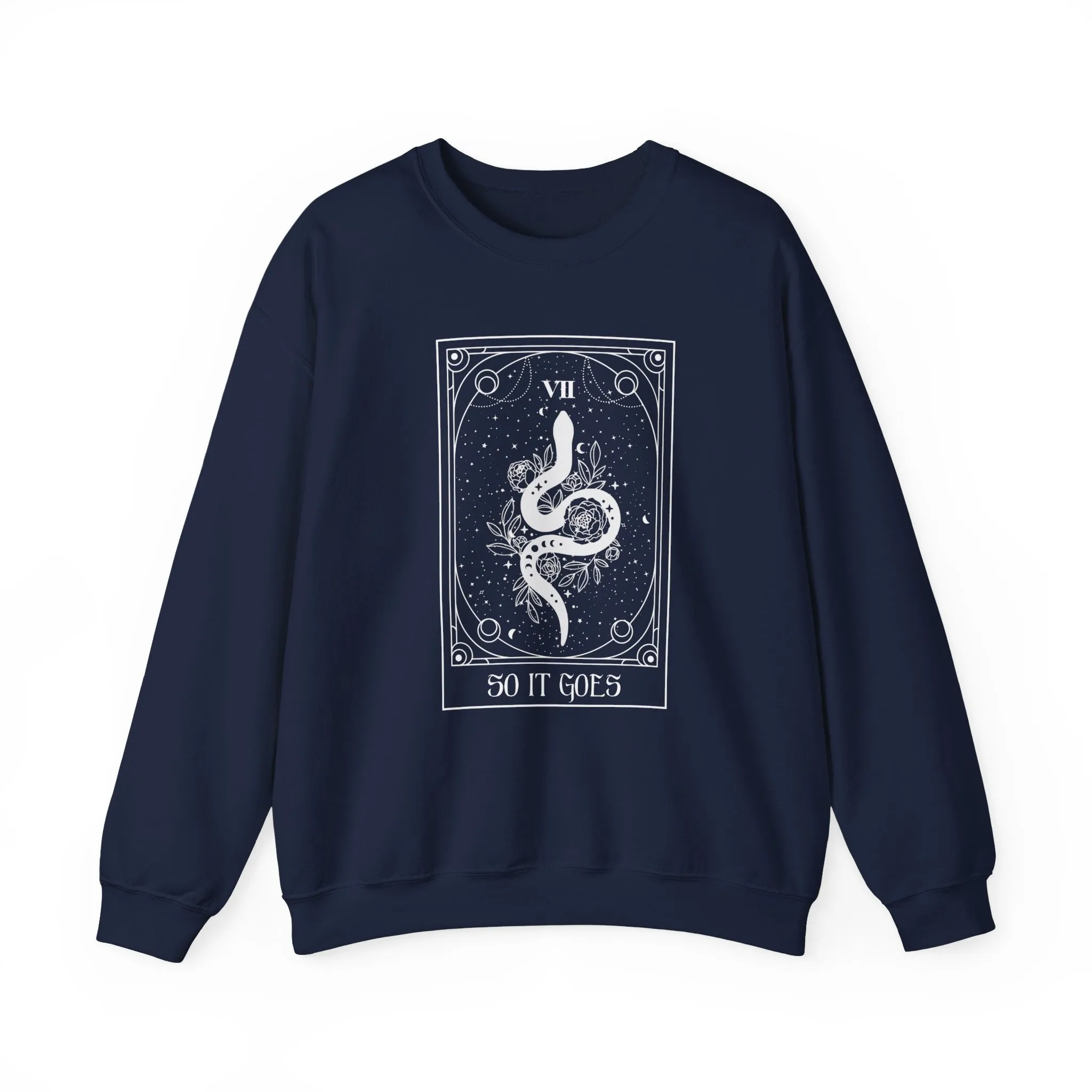 Tarot Crewneck Sweatshirt - So It Goes sold by Rose Blush Studio product image thumbnail 4