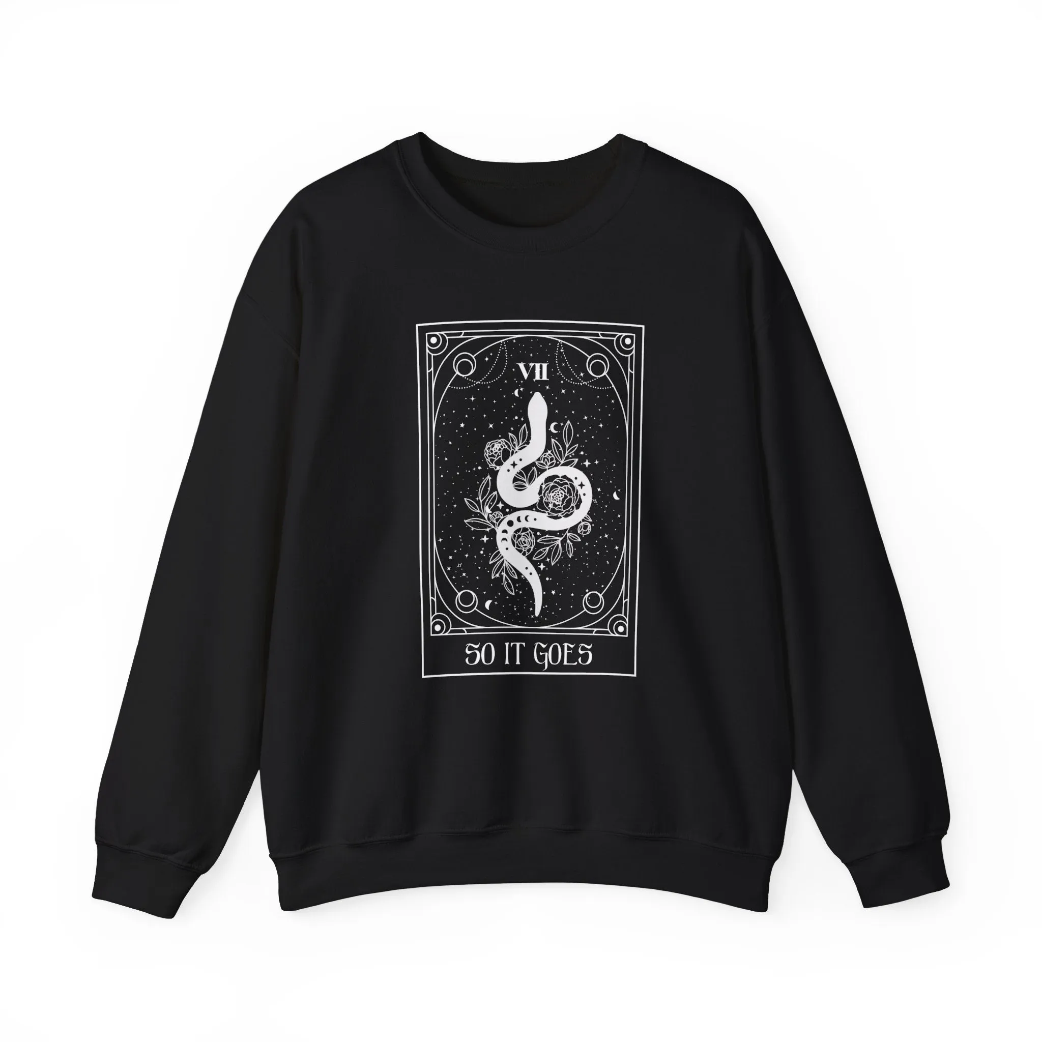 Tarot Crewneck Sweatshirt - So It Goes sold by Rose Blush Studio product image thumbnail 5