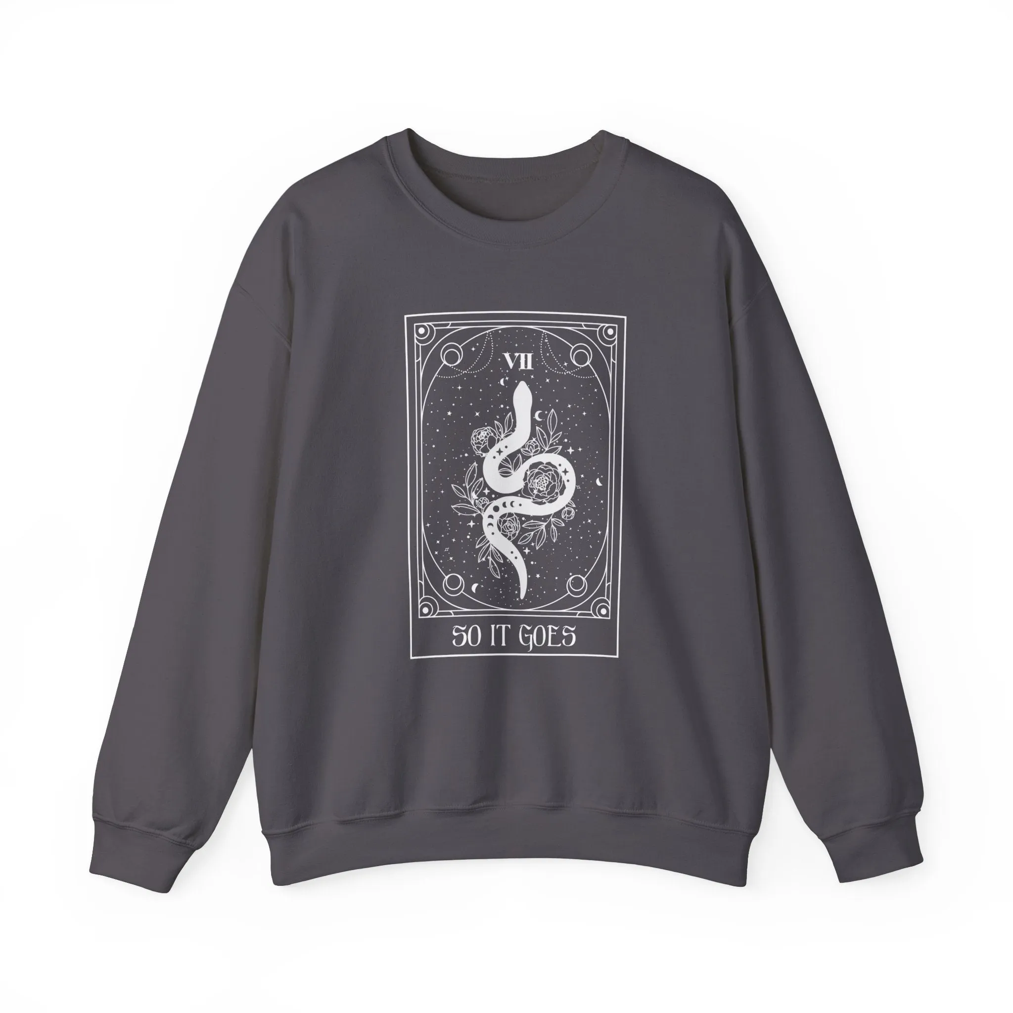 Tarot Crewneck Sweatshirt - So It Goes sold by Rose Blush Studio product image thumbnail 2
