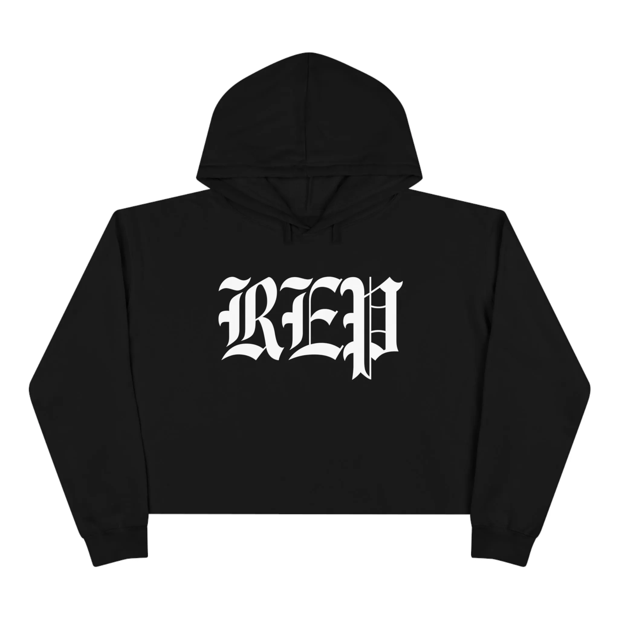 Rep Crop Hoodie sold by Rose Blush Studio product image thumbnail 2